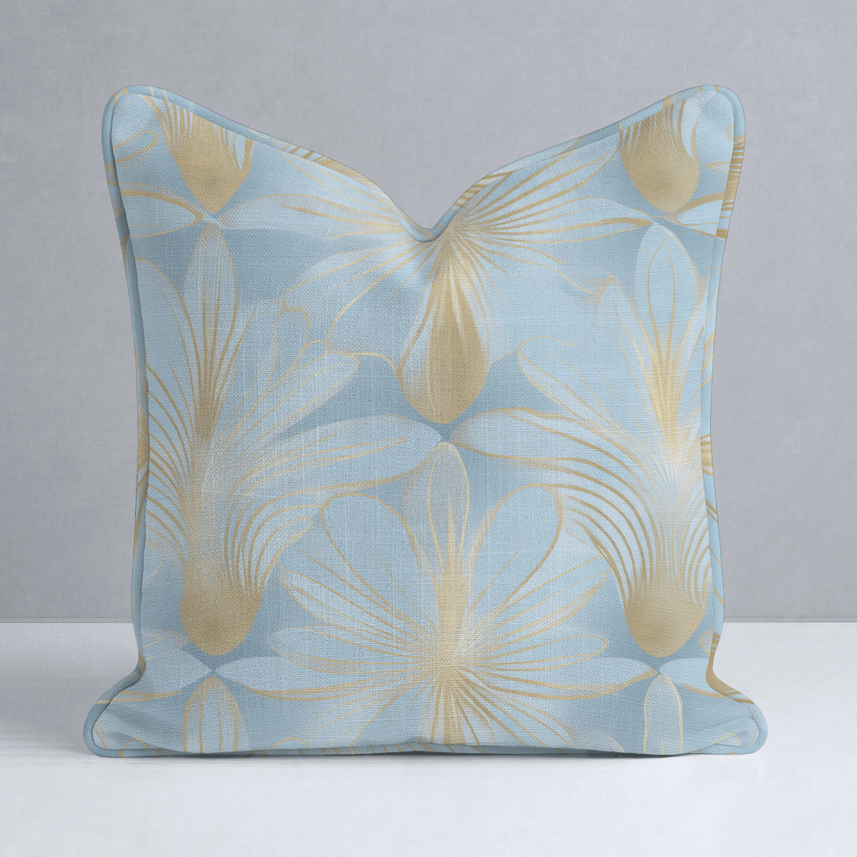 Skylight Gold Throw Pillow - Benton Lane Home - Lemon Park