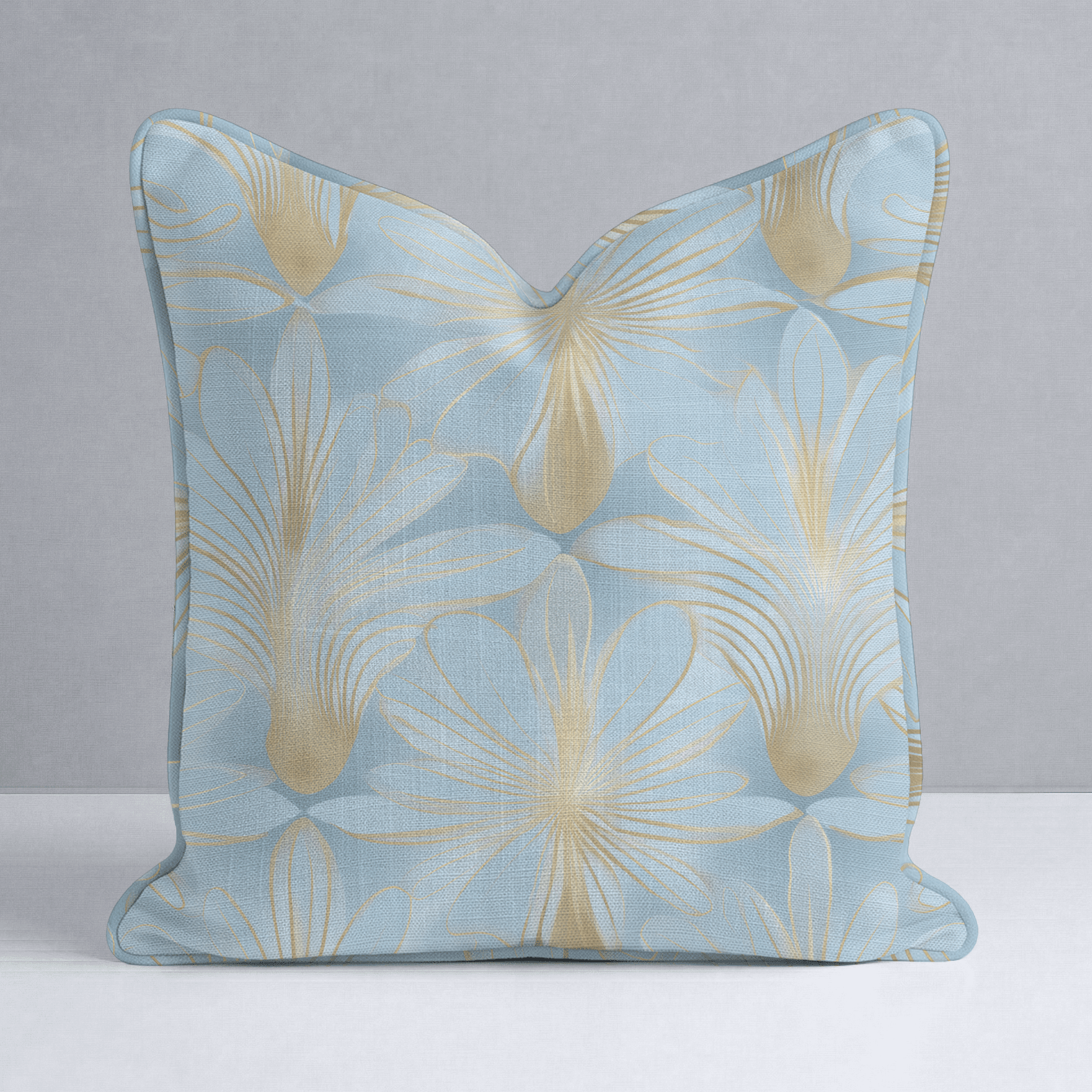 Skylight Gold Throw Pillow - Benton Lane Home - Lemon Park