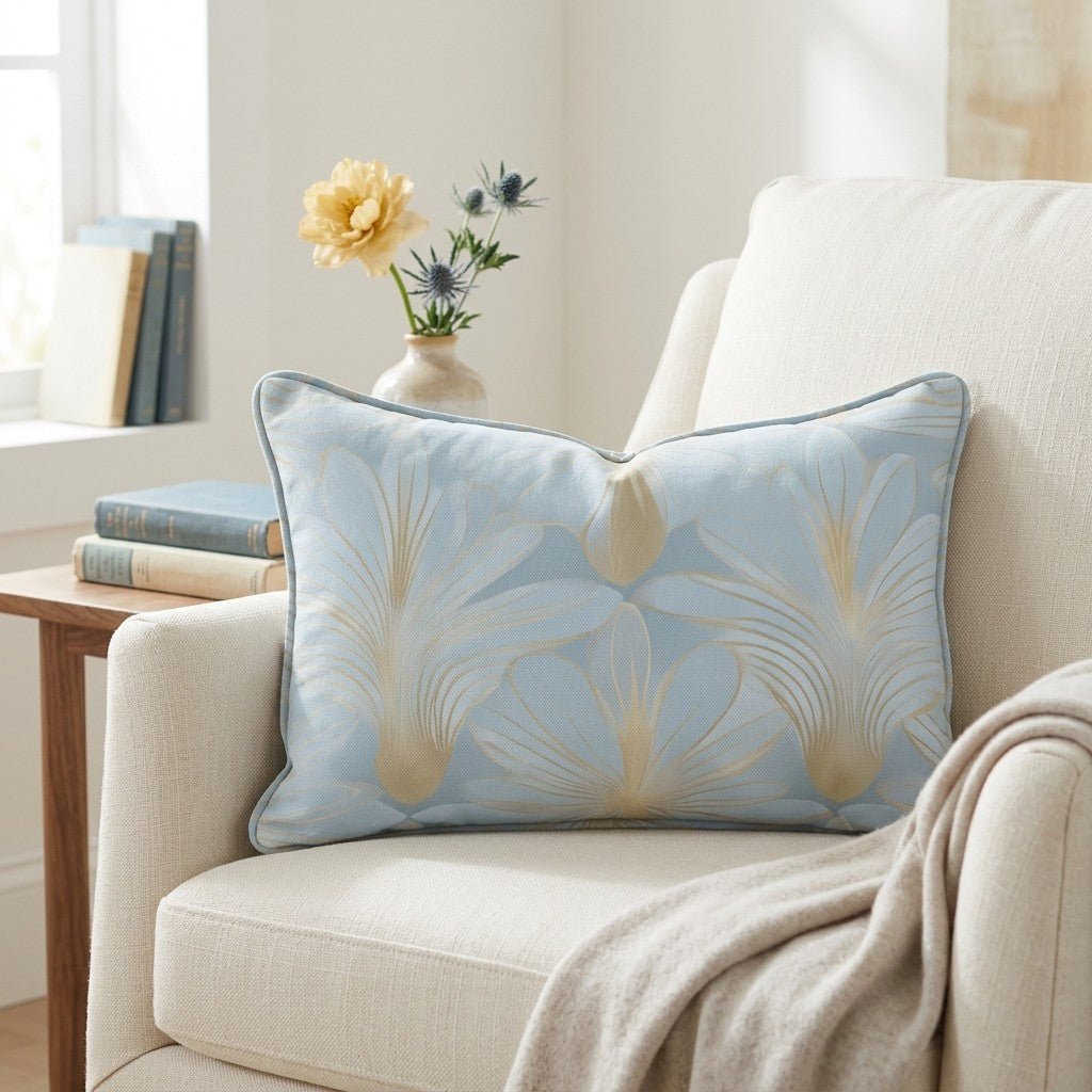 Skylight Gold Throw Pillow - Benton Lane Home - Lemon Park