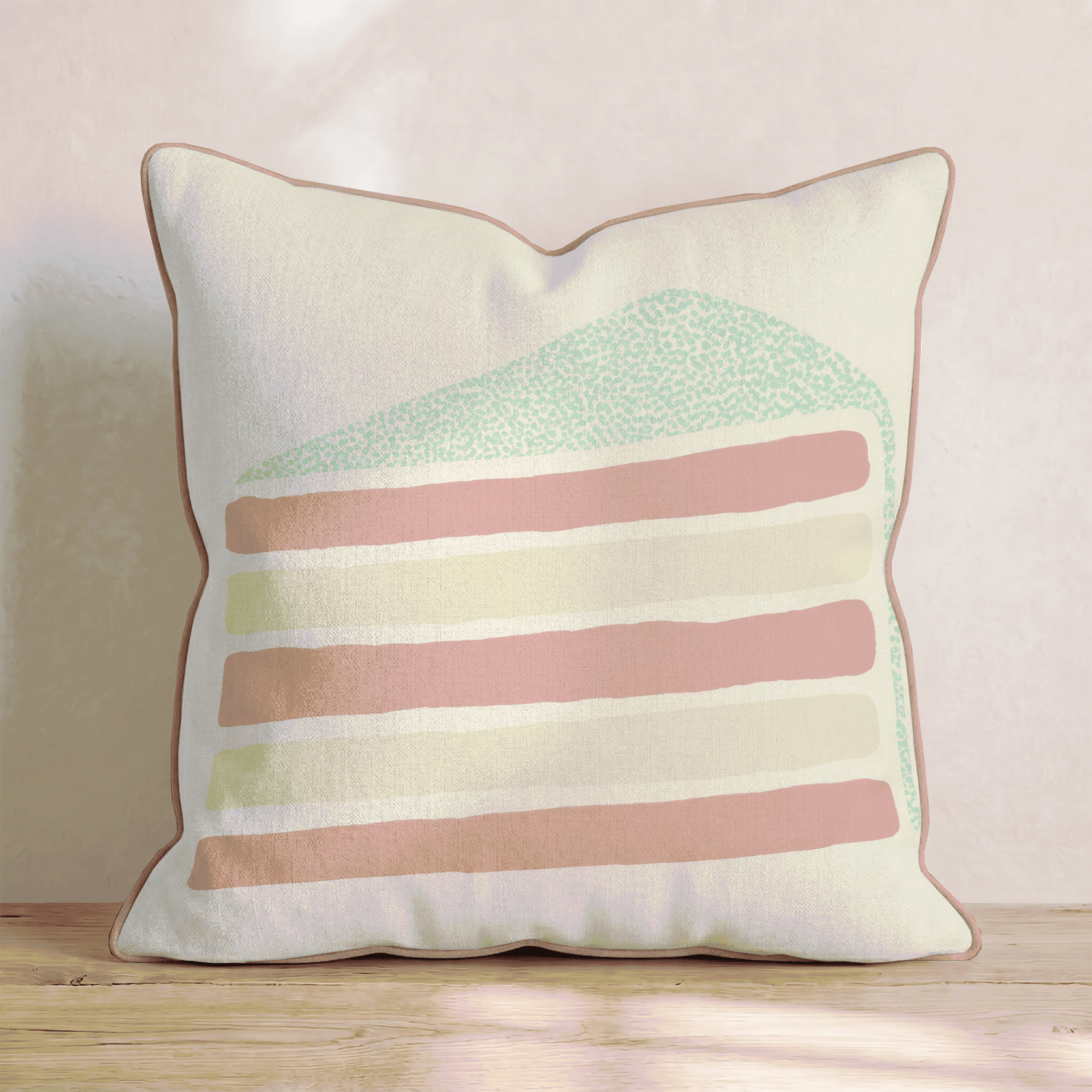 Slice of Cake Throw Pillow - Benton Lane Home - Hillcroft Home