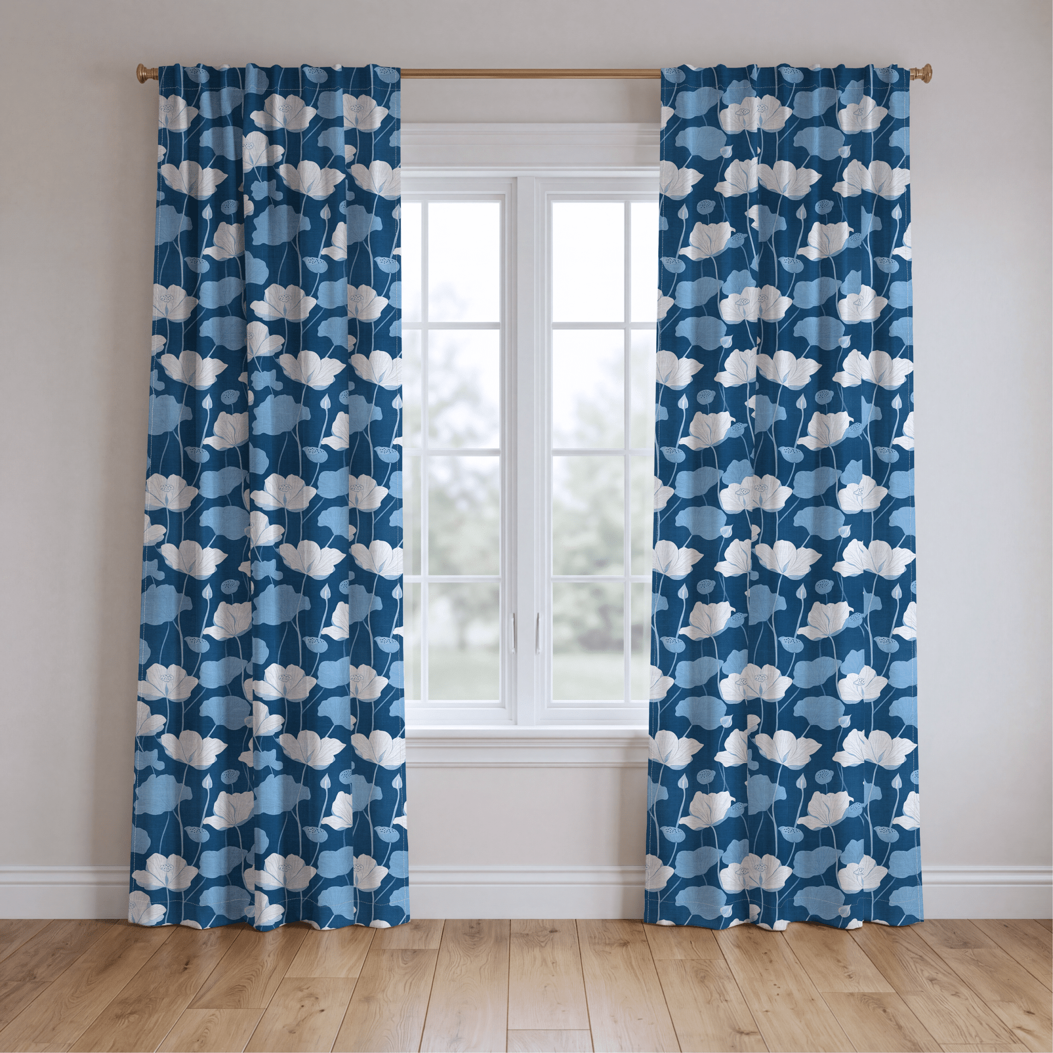 Smooth Sailing - Drapery - Benton Lane Home - Lemon Park