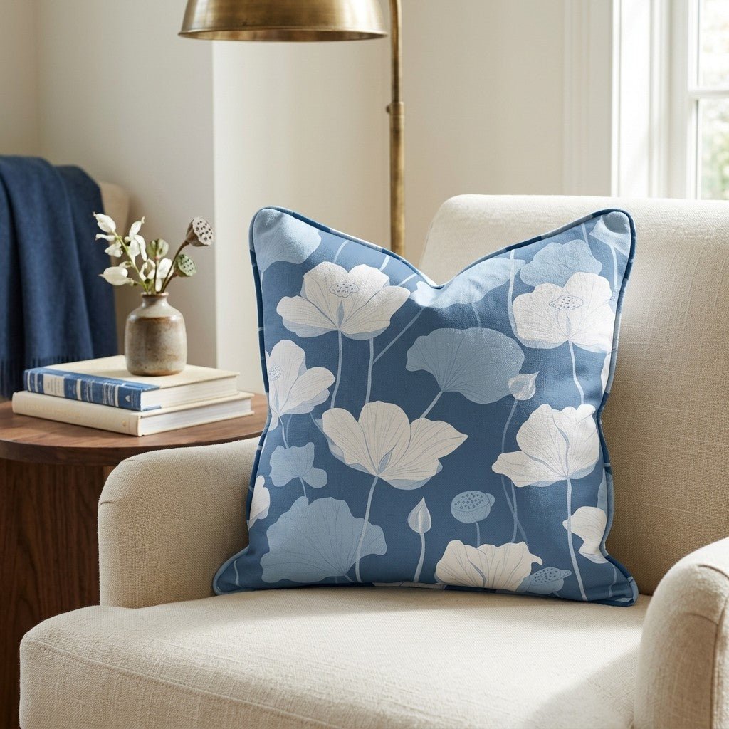Smooth Sailing Throw Pillow - Lemon Park