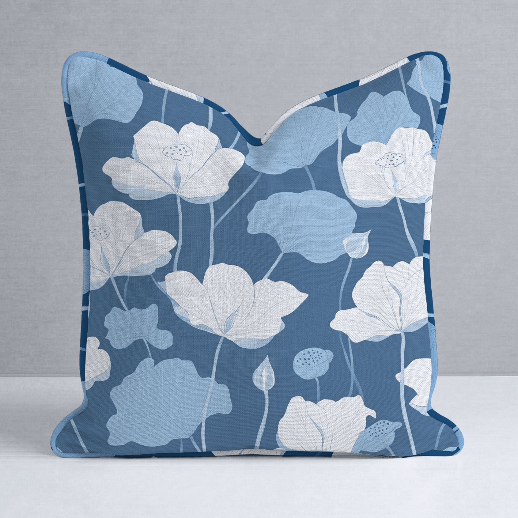 Smooth Sailing Throw Pillow - Lemon Park