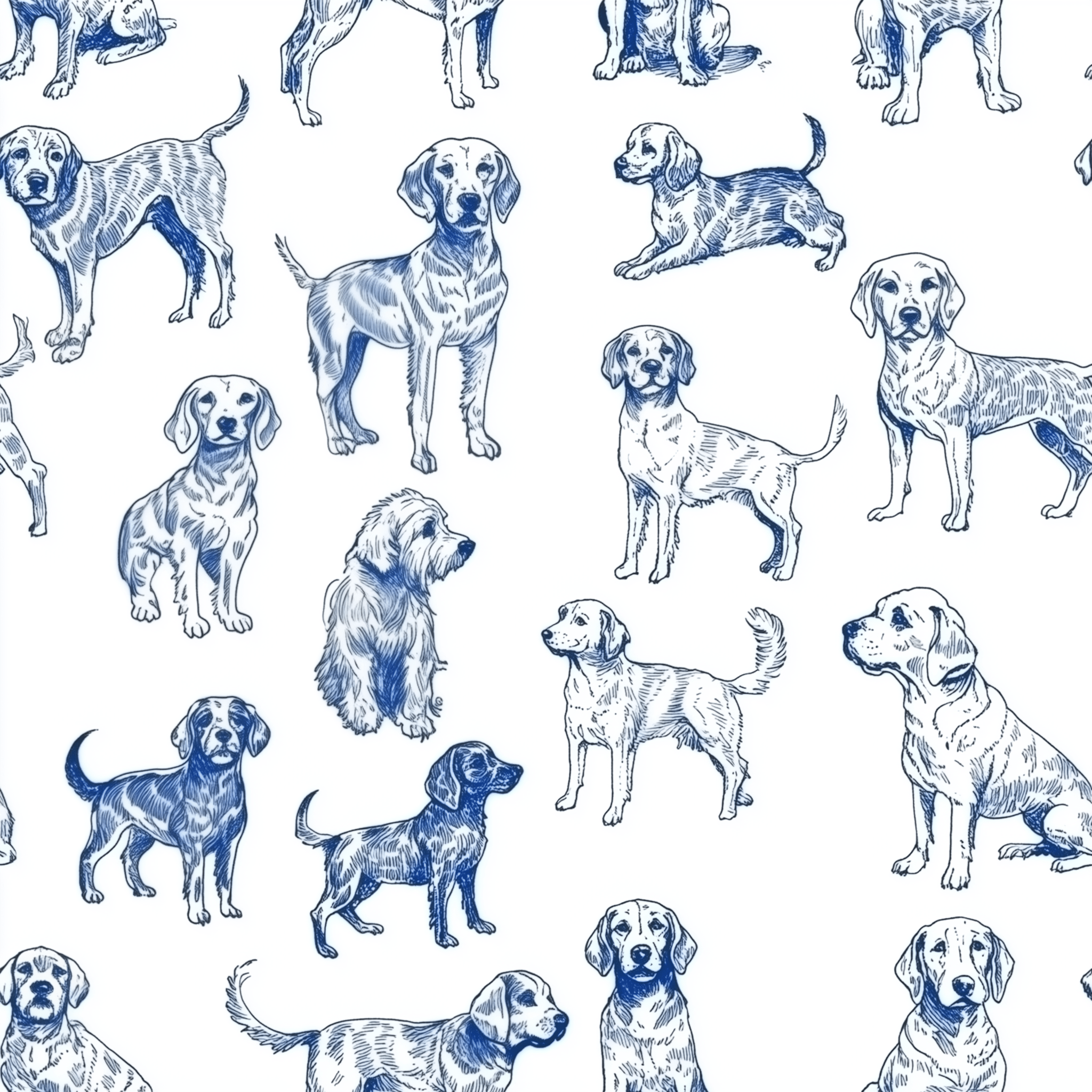 Snout & About Wallpaper - Benton Lane Home - Painted Paper