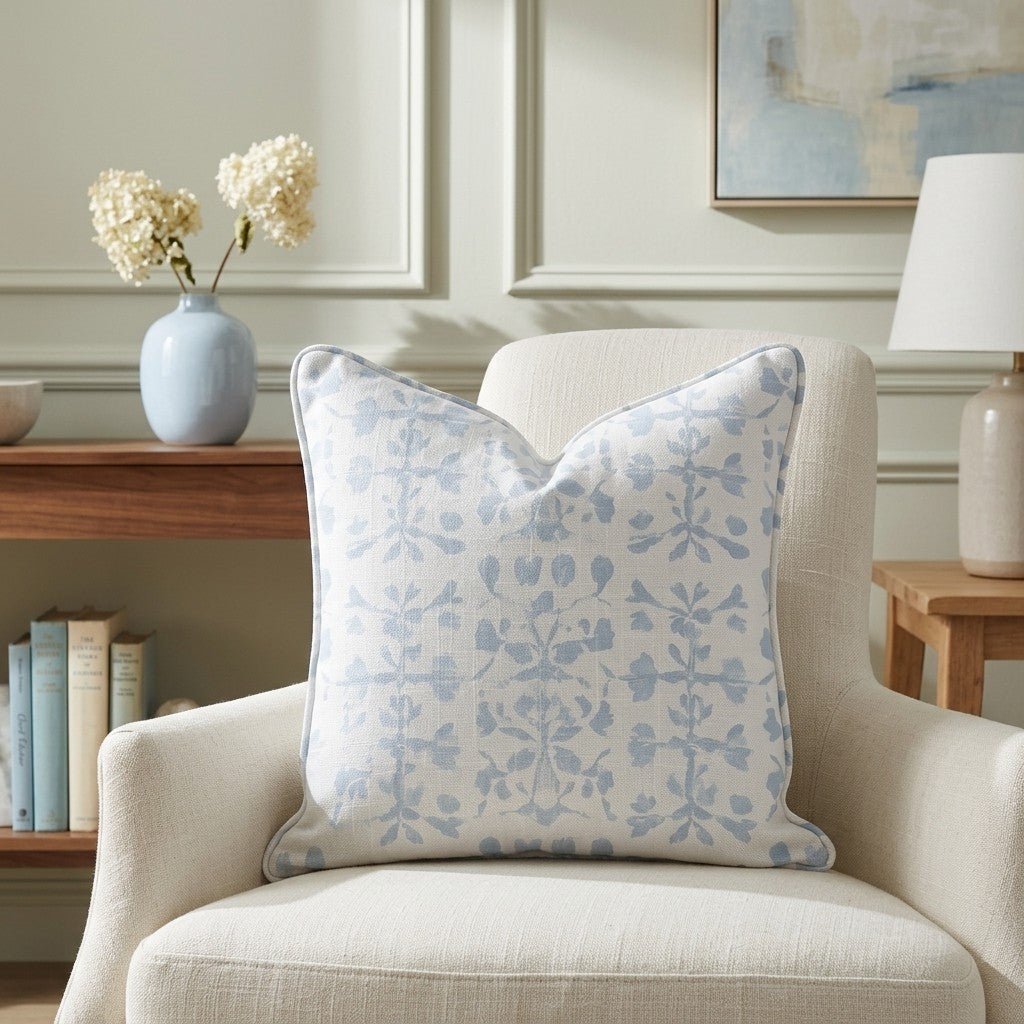 Snow at the Beach Throw Pillow - Benton Lane Home - Lemon Park