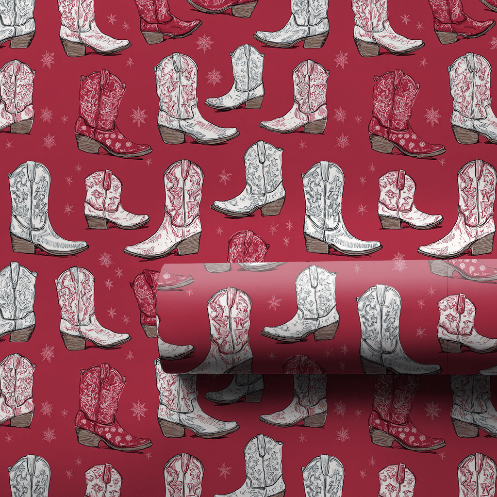 Snow Stepping Wrapping Paper - Benton Lane Home - Anthem Classic