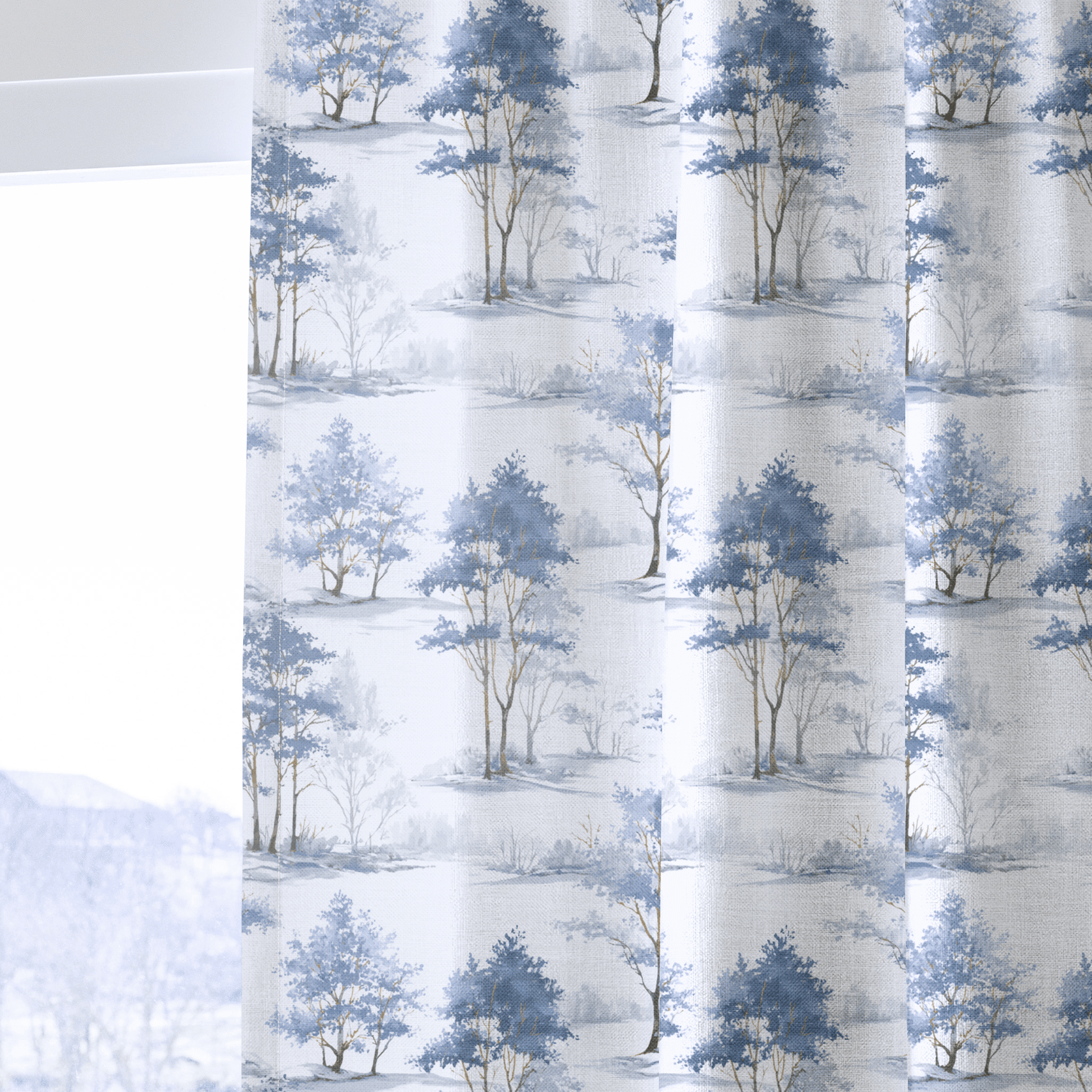 Snowbird - Drapery - Benton Lane Home - Lemon Park