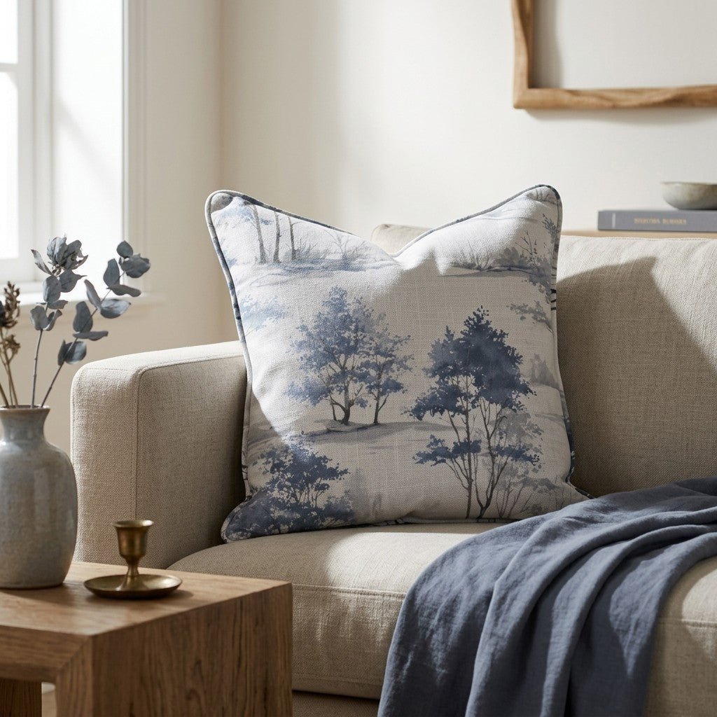 Snowbird Throw Pillow - Benton Lane Home - Lemon Park