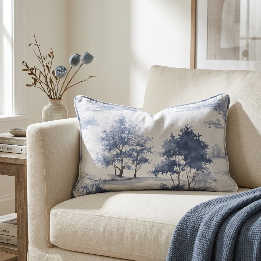 Snowbird Throw Pillow - Benton Lane Home - Lemon Park