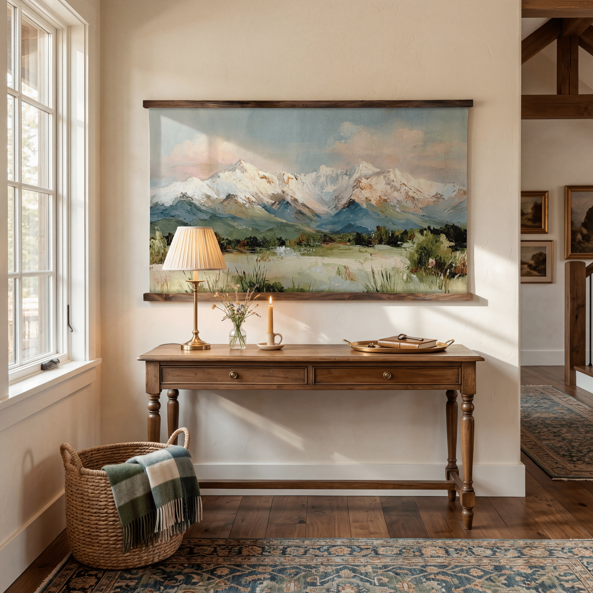 Snowcapped - Tapestry - Benton Lane Home - Lemon Park