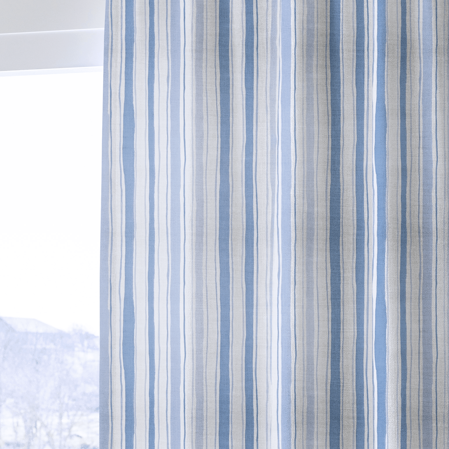 Snowcone Stripes - Drapery - Benton Lane Home - Lemon Park