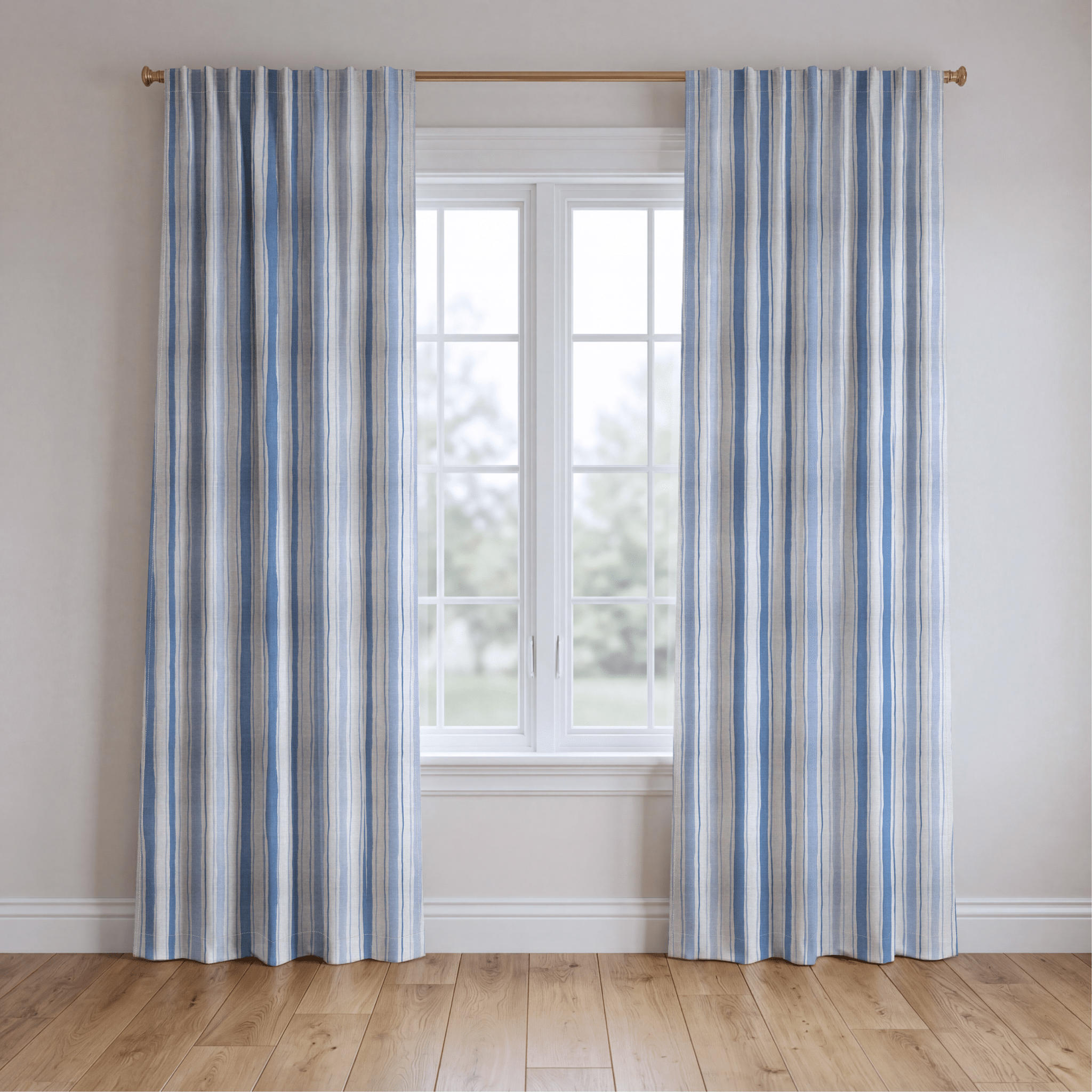 Snowcone Stripes - Drapery - Lemon Park