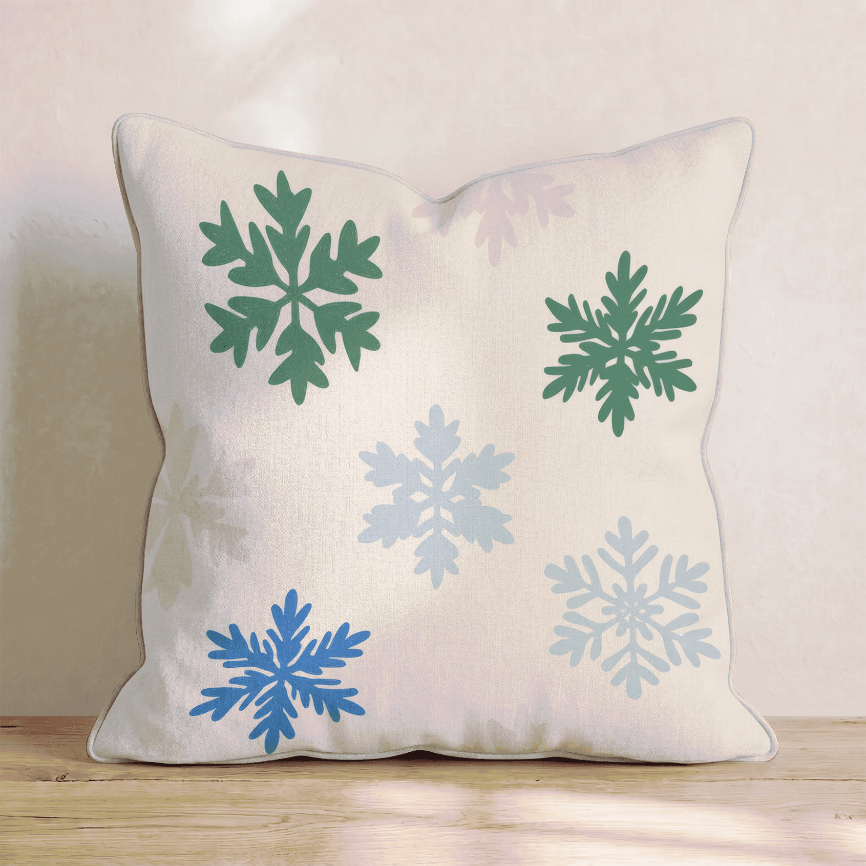 Snowfall Throw Pillow - Benton Lane Home - Hillcroft Home