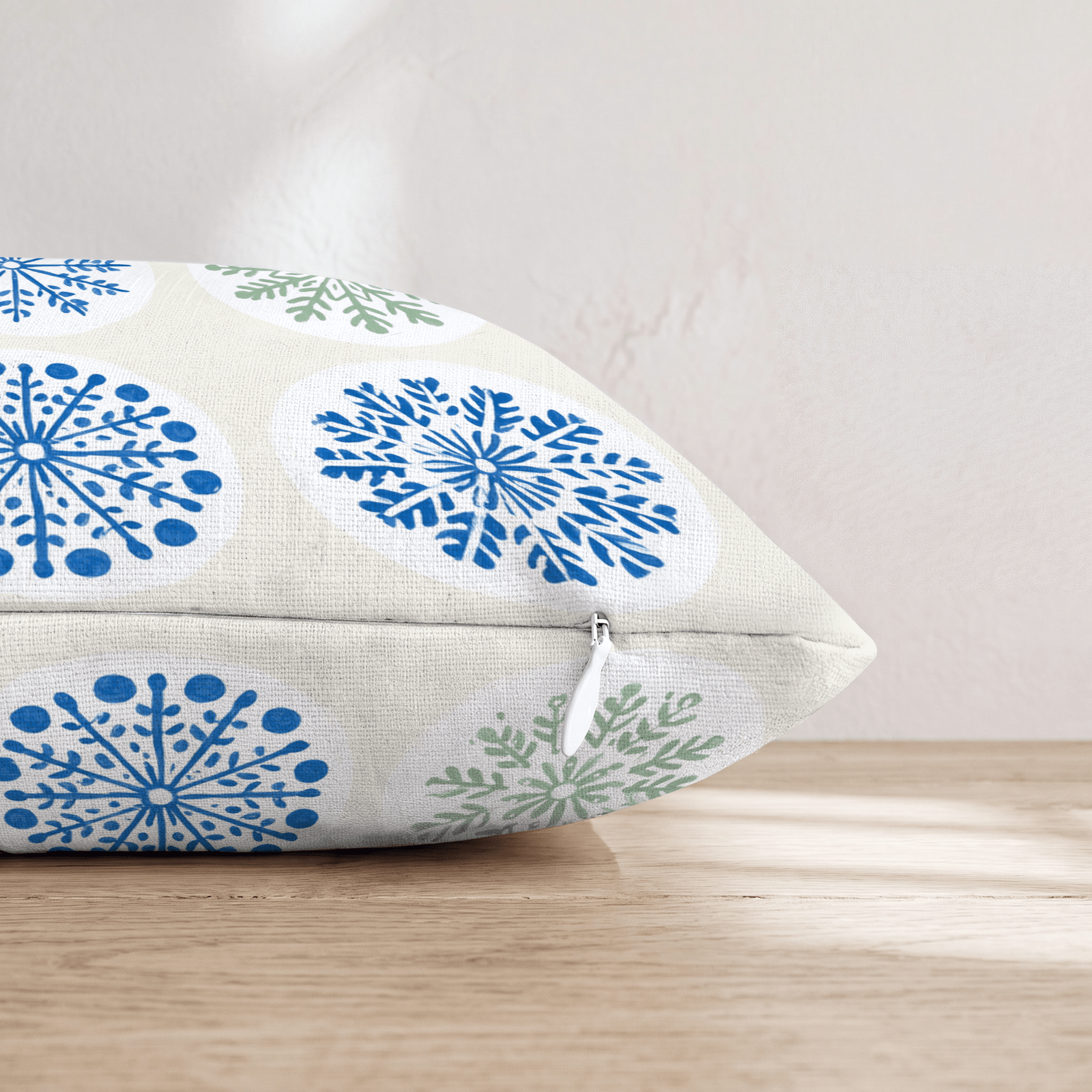 Snowflake Sugar Cookie Throw Pillow - Hillcroft Home