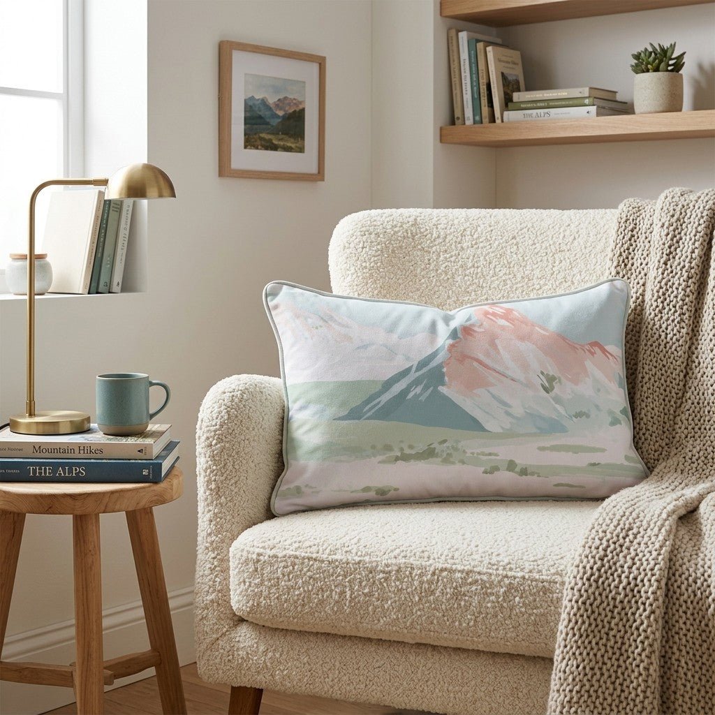 Snowline Throw Pillow - Hillcroft Home