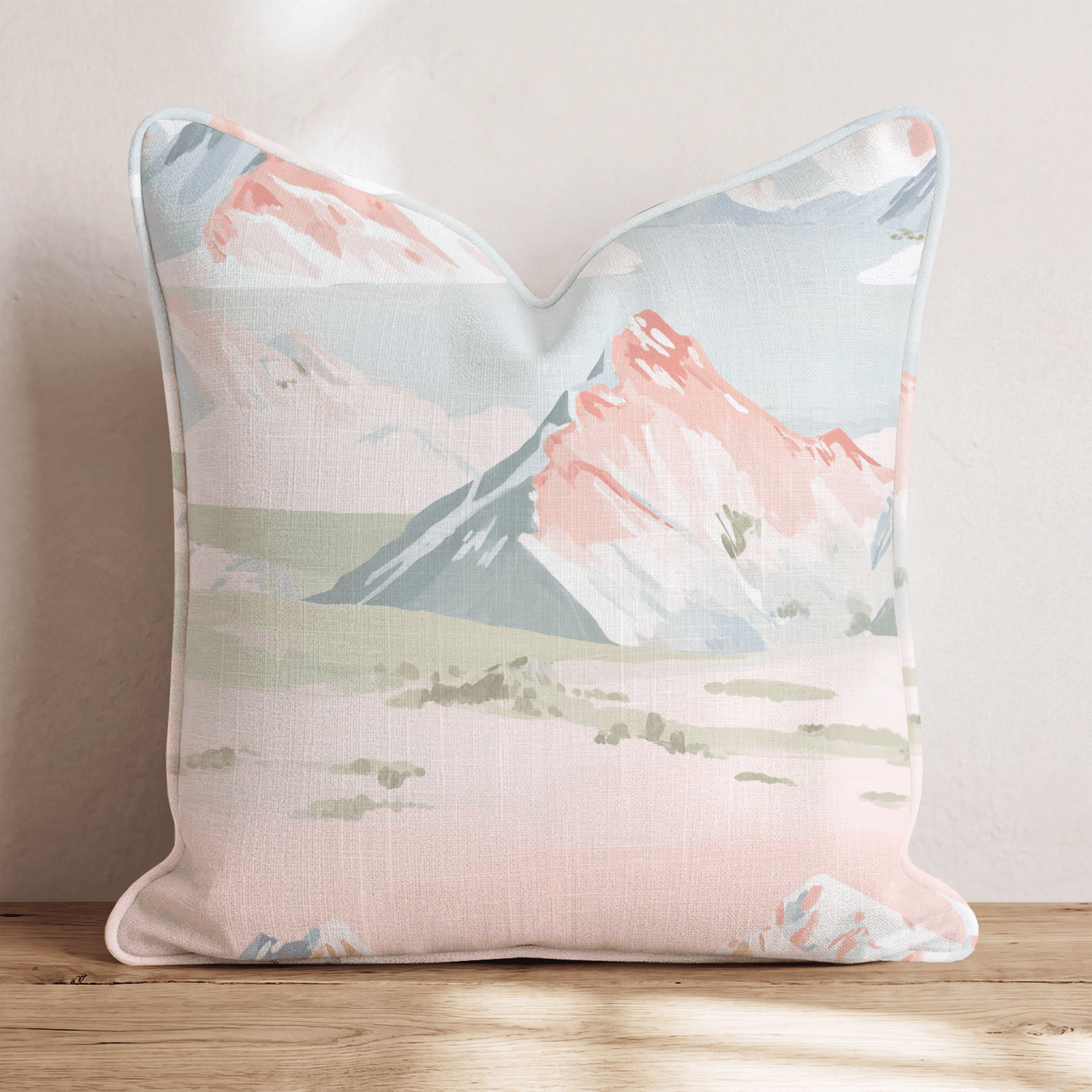 Snowline Throw Pillow - Benton Lane Home - Hillcroft Home