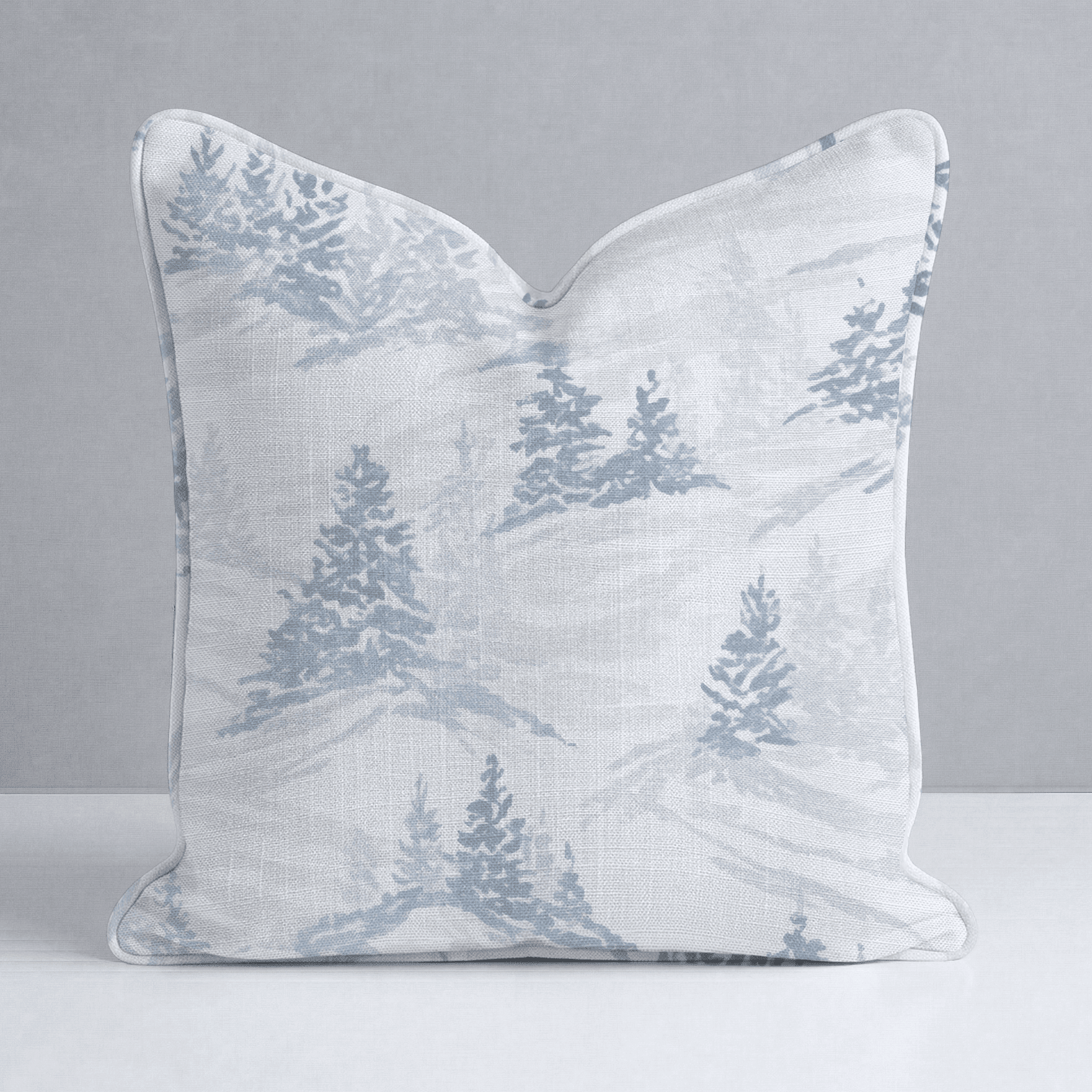 Snowy Slopes Throw Pillow - Benton Lane Home - Lemon Park