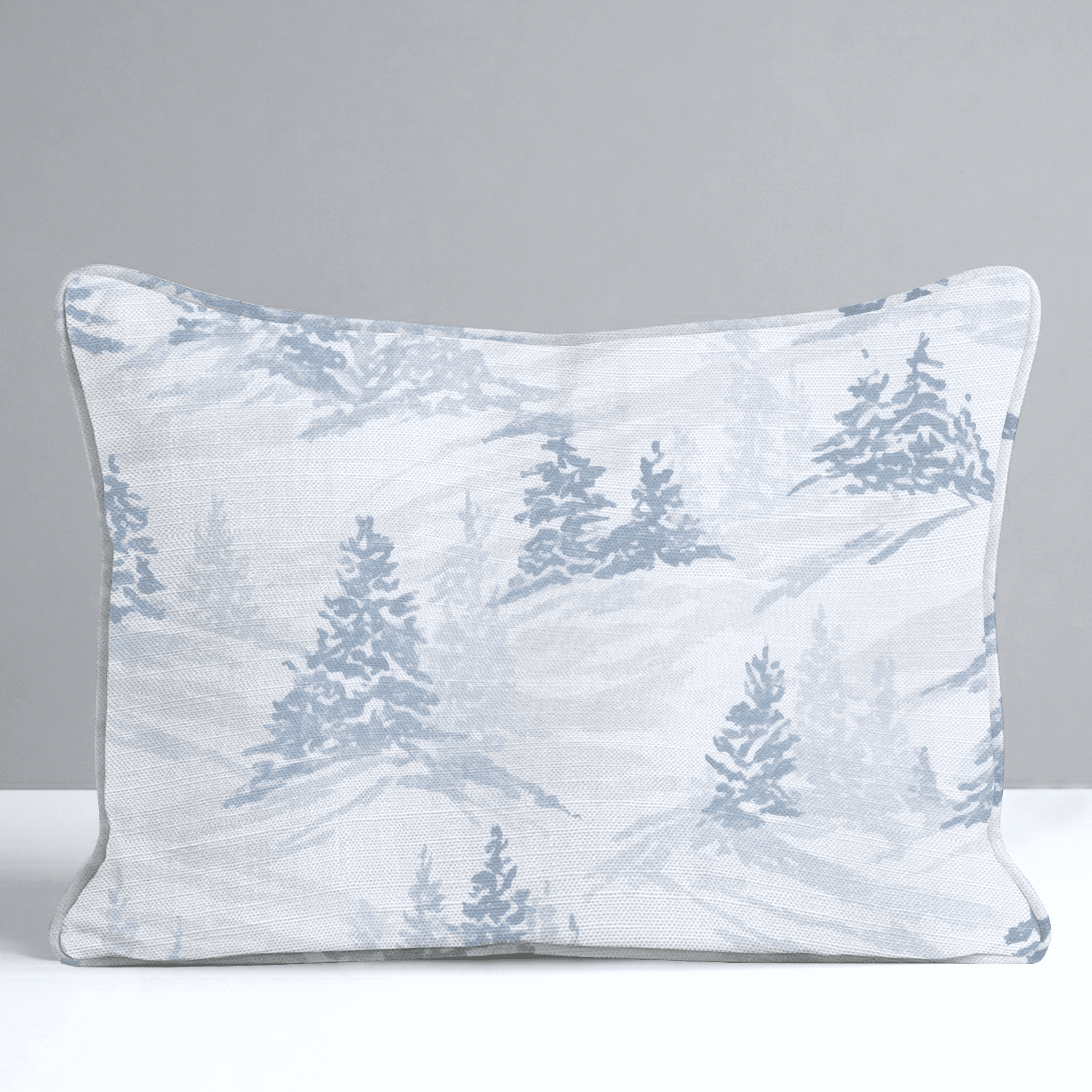Snowy Slopes Throw Pillow - Benton Lane Home - Lemon Park