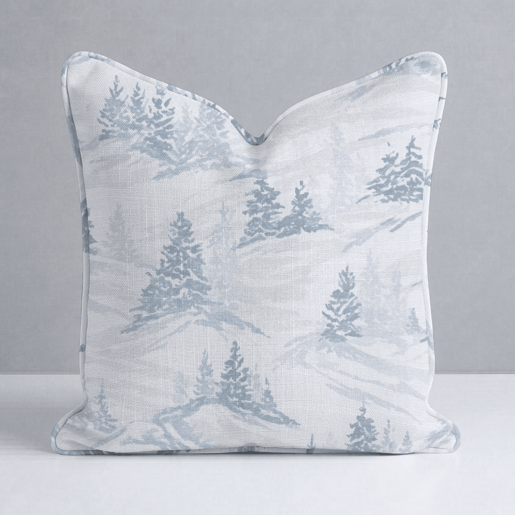 Snowy Slopes Throw Pillow - Benton Lane Home - Lemon Park