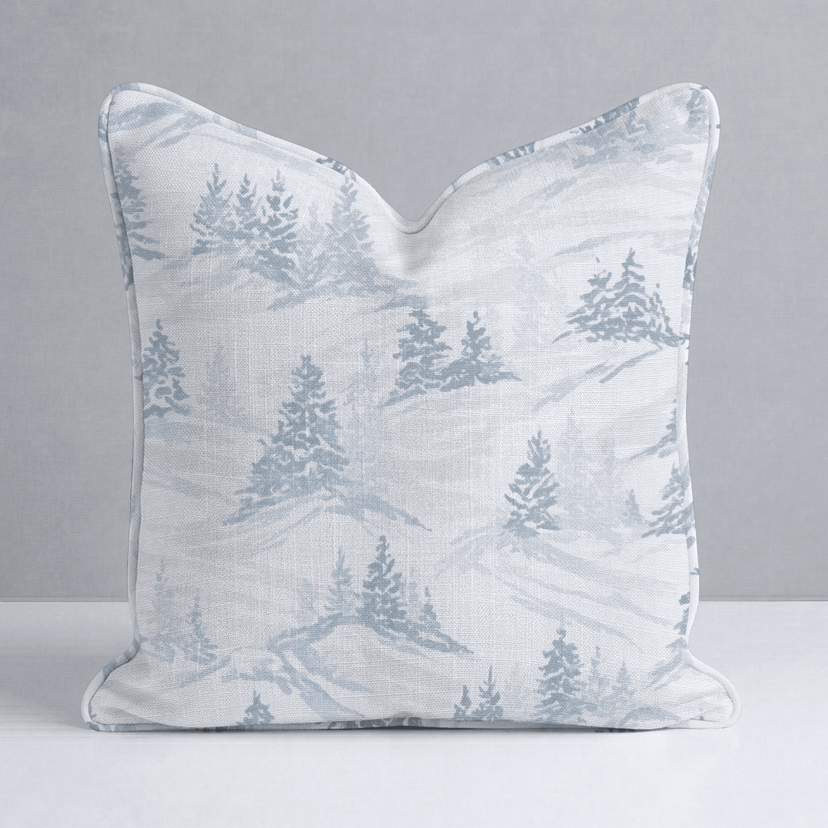 Snowy Slopes Throw Pillow - Benton Lane Home - Lemon Park