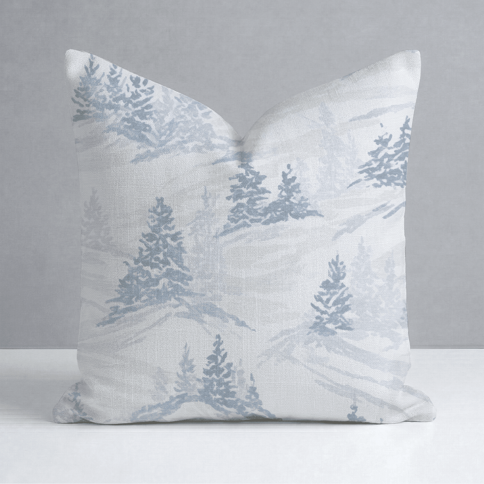 Snowy Slopes Throw Pillow - Benton Lane Home - Lemon Park