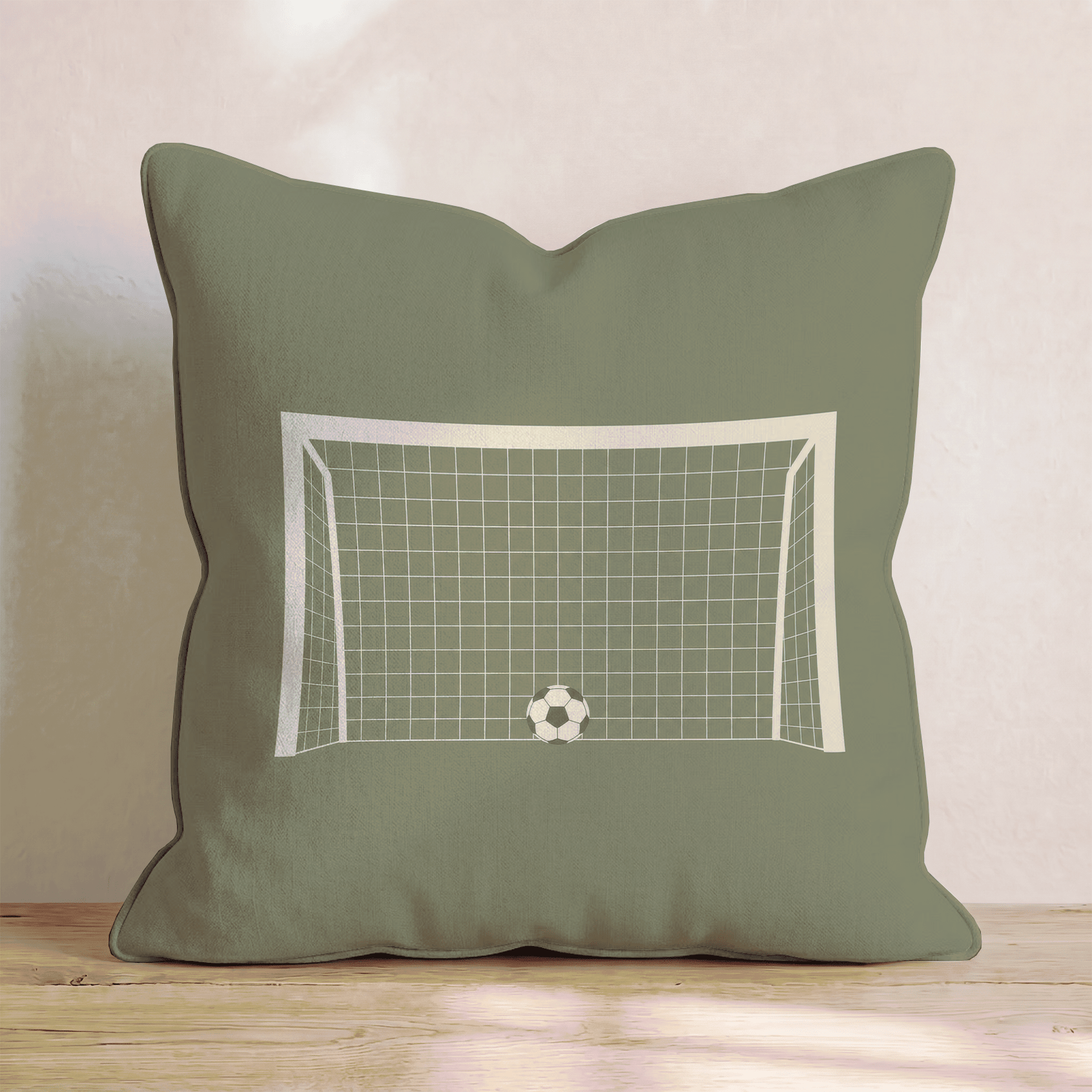 Soccer Goal Throw Pillow - Benton Lane Home - Hillcroft Home