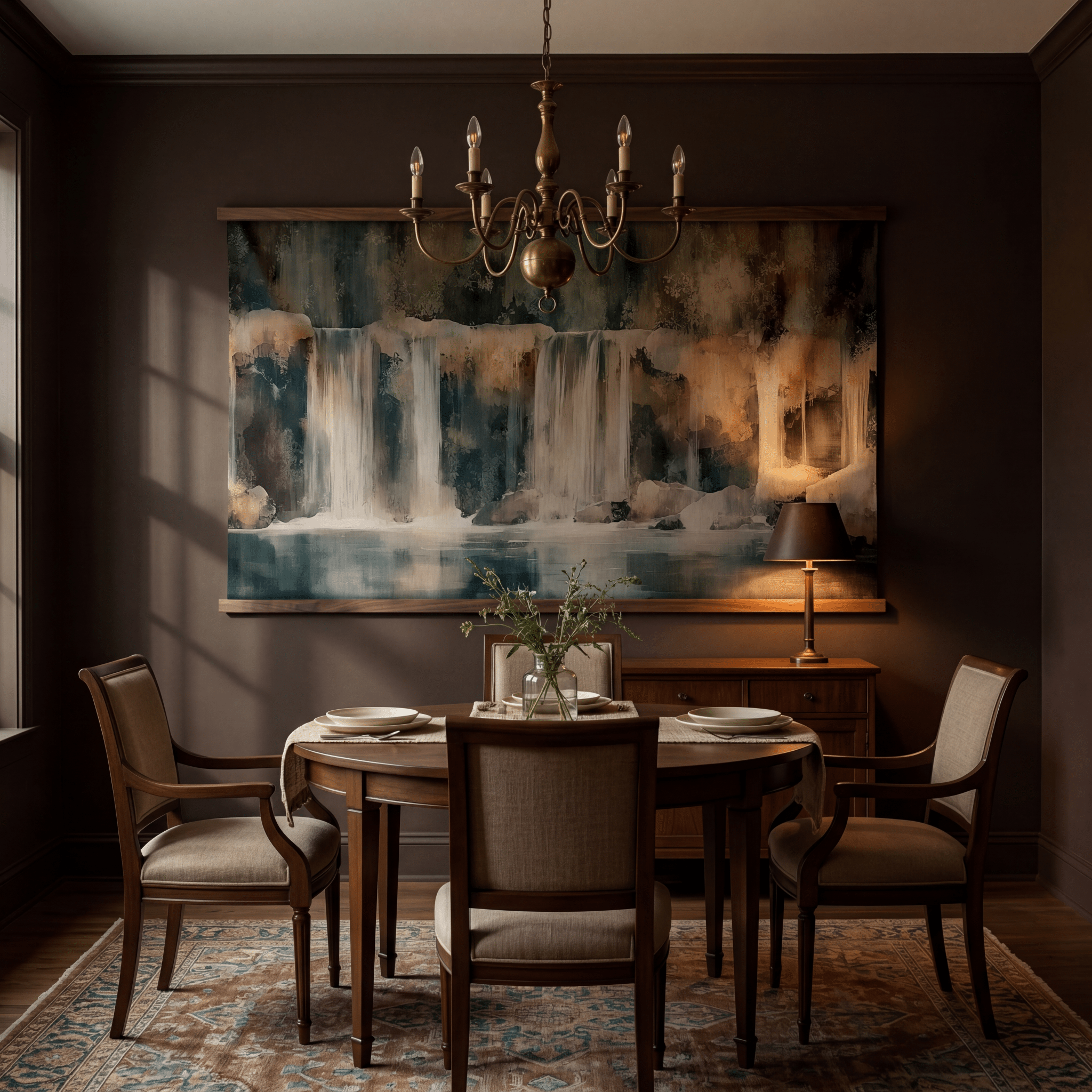 Soft Cascade - Tapestry - Painted Paper