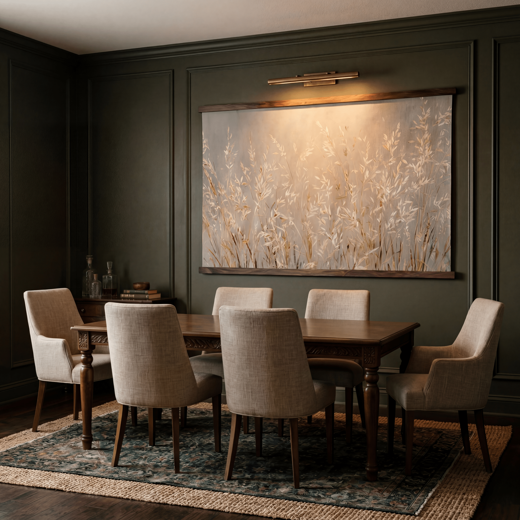 Soft Meadowlight - Tapestry - Painted Paper