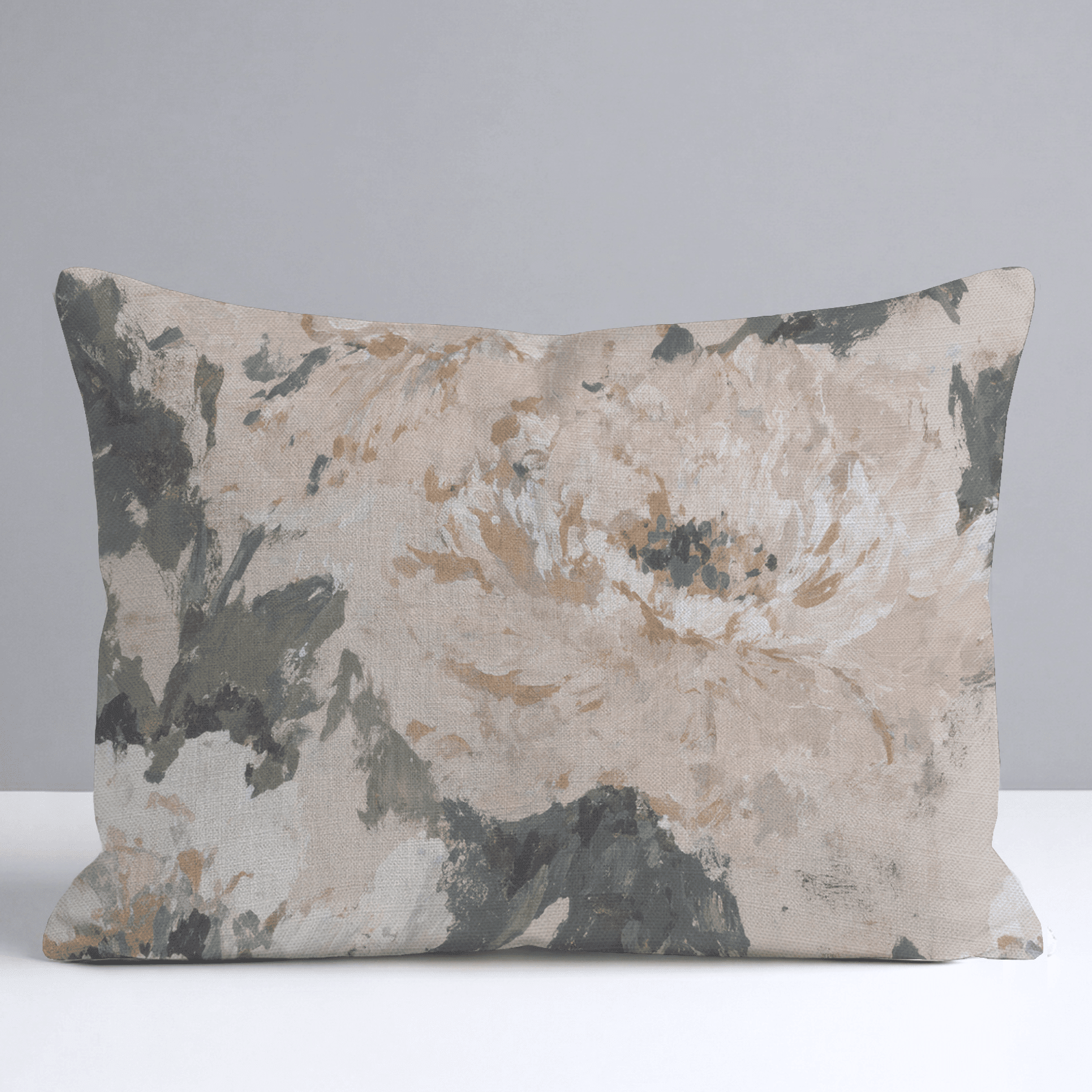 Soft Peony Throw Pillow - Benton Lane Home - Lemon Park