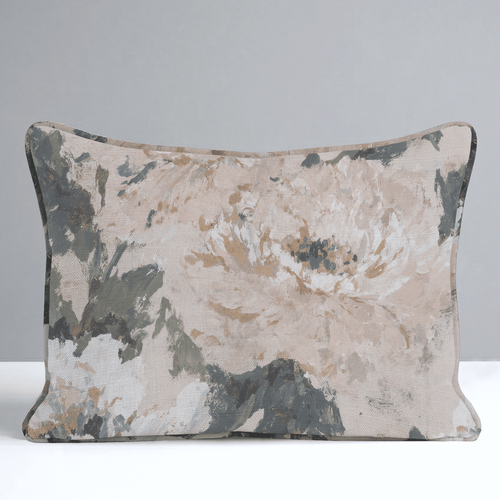 Soft Peony Throw Pillow - Benton Lane Home - Lemon Park