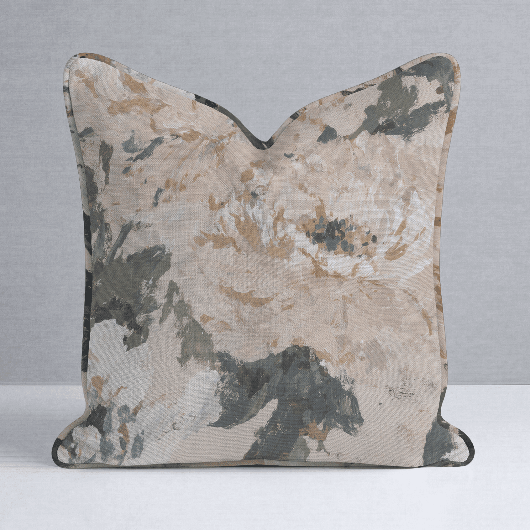 Soft Peony Throw Pillow - Benton Lane Home - Lemon Park