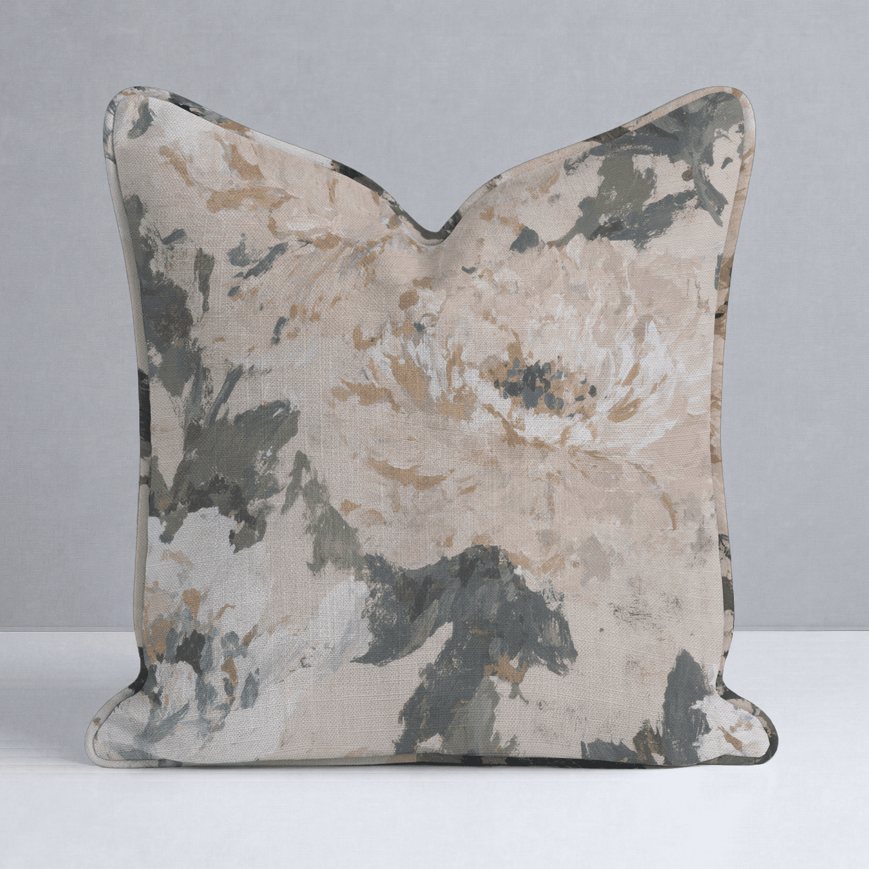 Soft Peony Throw Pillow - Benton Lane Home - Lemon Park