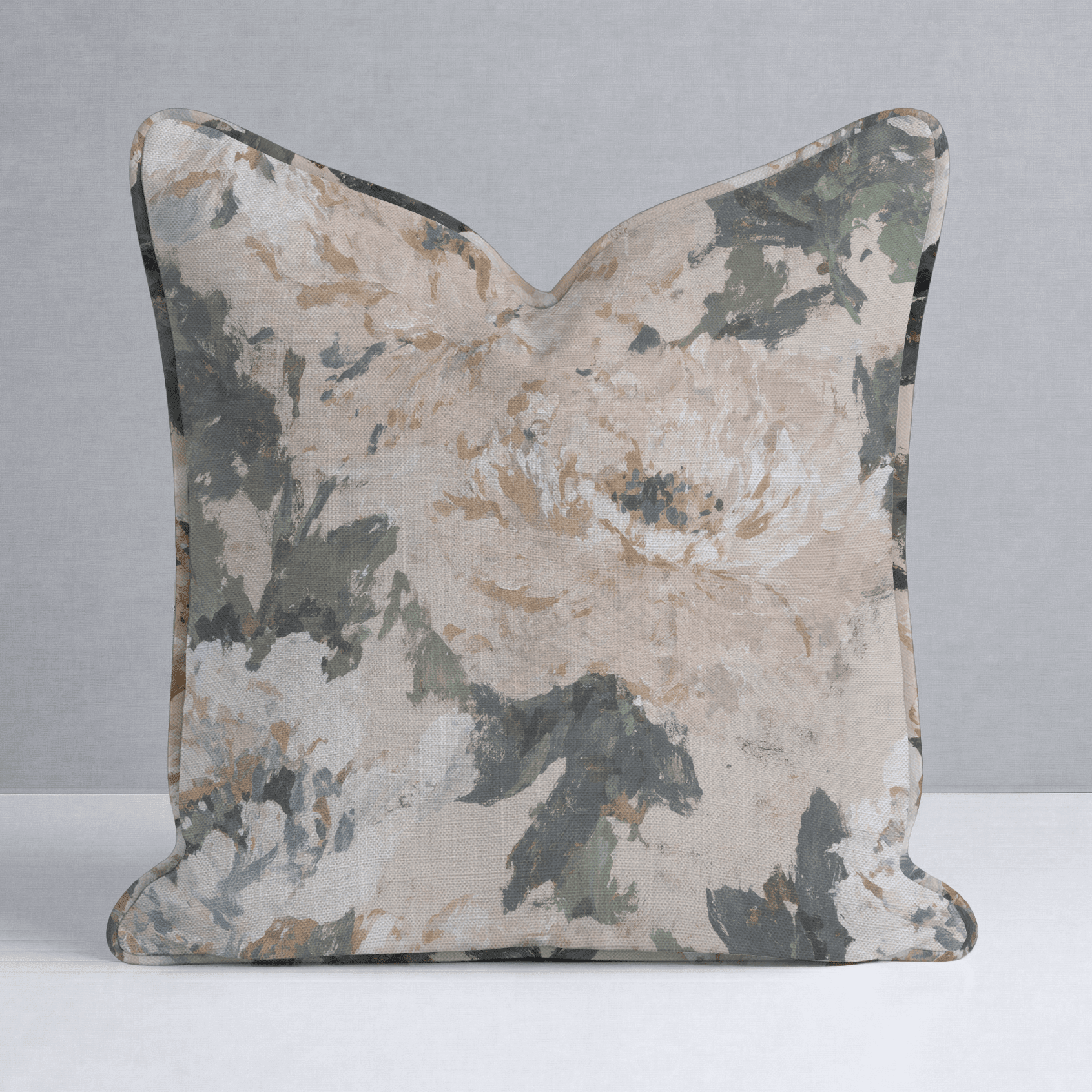 Soft Peony Throw Pillow - Benton Lane Home - Lemon Park