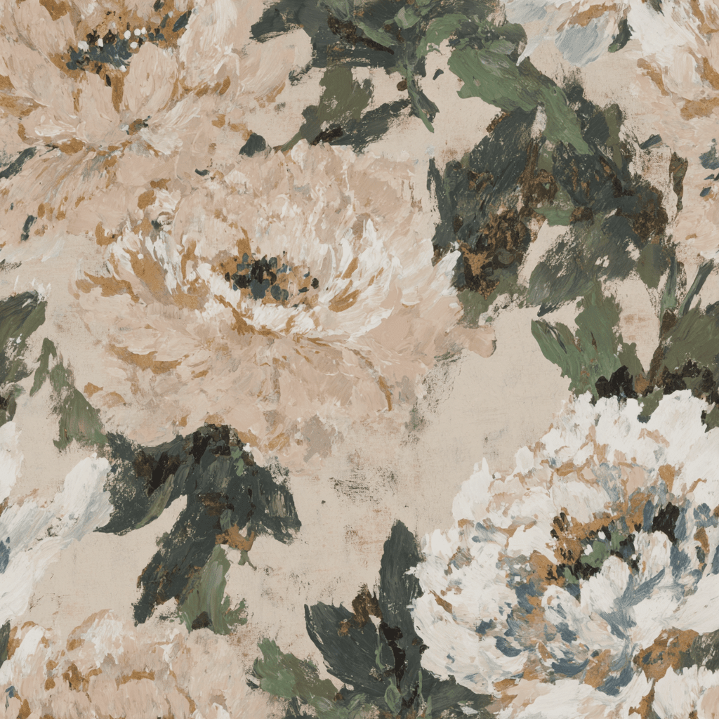 Soft Peony Wallpaper - Benton Lane Home - Lemon Park