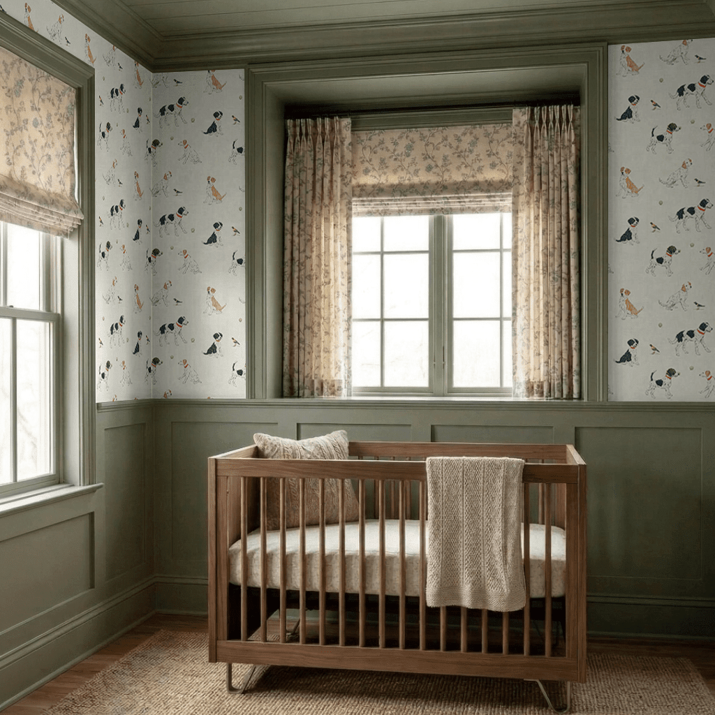 Soft Spot Wallpaper - Benton Lane Home - Painted Paper