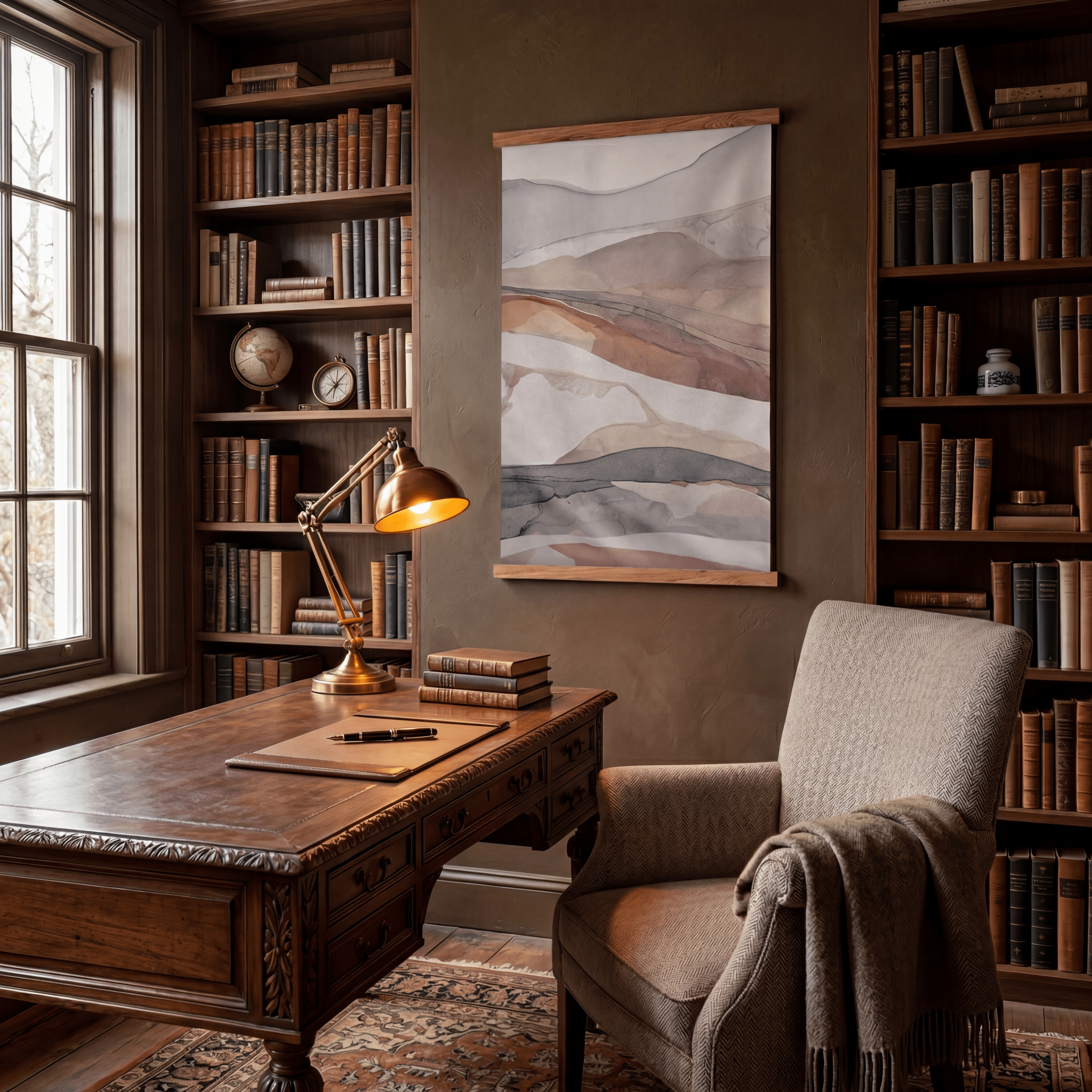 Soft Strata - Tapestry - Benton Lane Home - Painted Paper