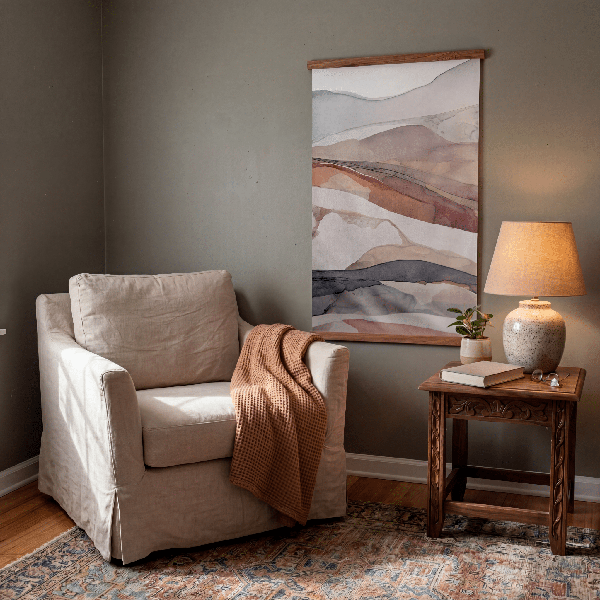 Soft Strata - Tapestry - Benton Lane Home - Painted Paper