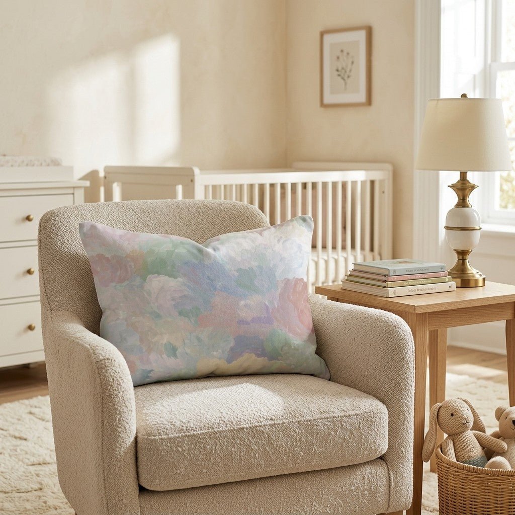 Soft Strokes Throw Pillow - Hillcroft Home