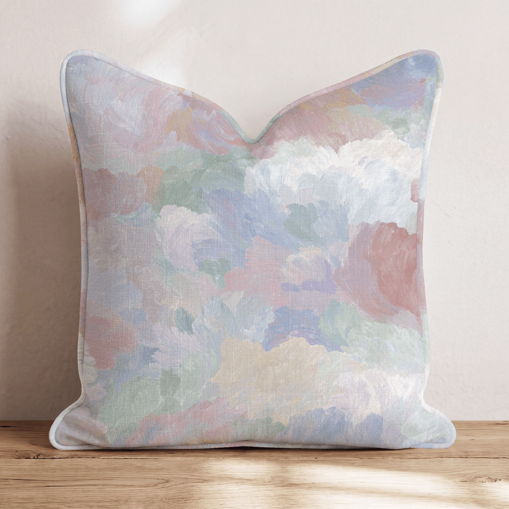Soft Strokes Throw Pillow - Benton Lane Home - Hillcroft Home