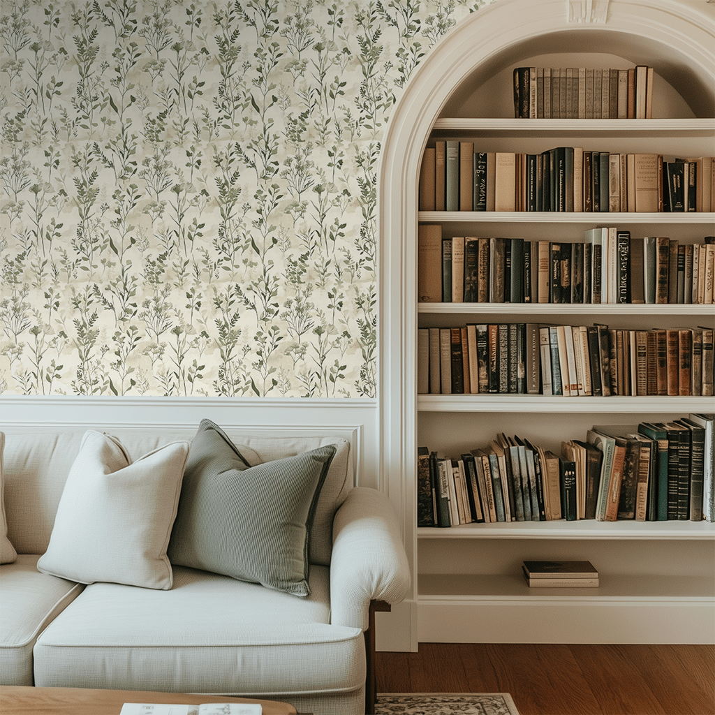 Soft Wilds Wallpaper - Benton Lane Home - Painted Paper