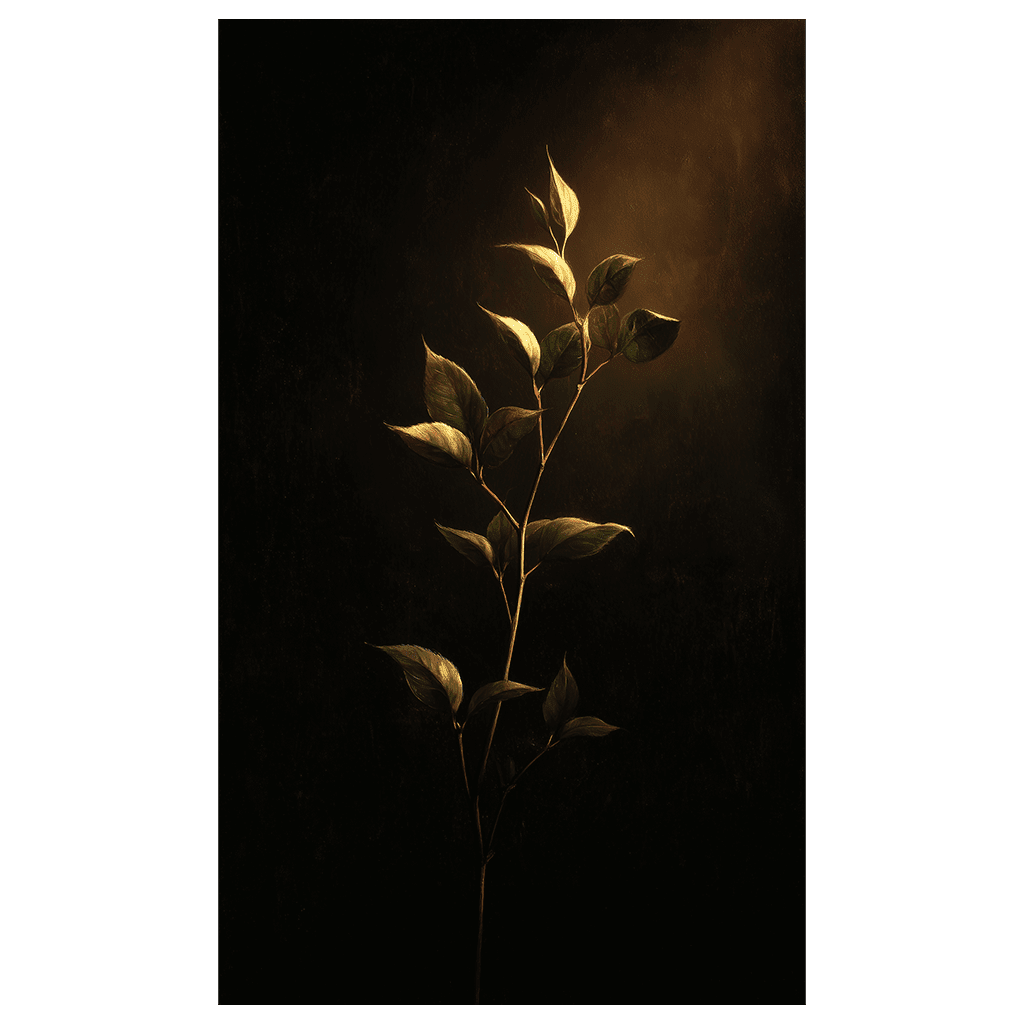 Solitary Stem - Tapestry - Benton Lane Home - Painted Paper