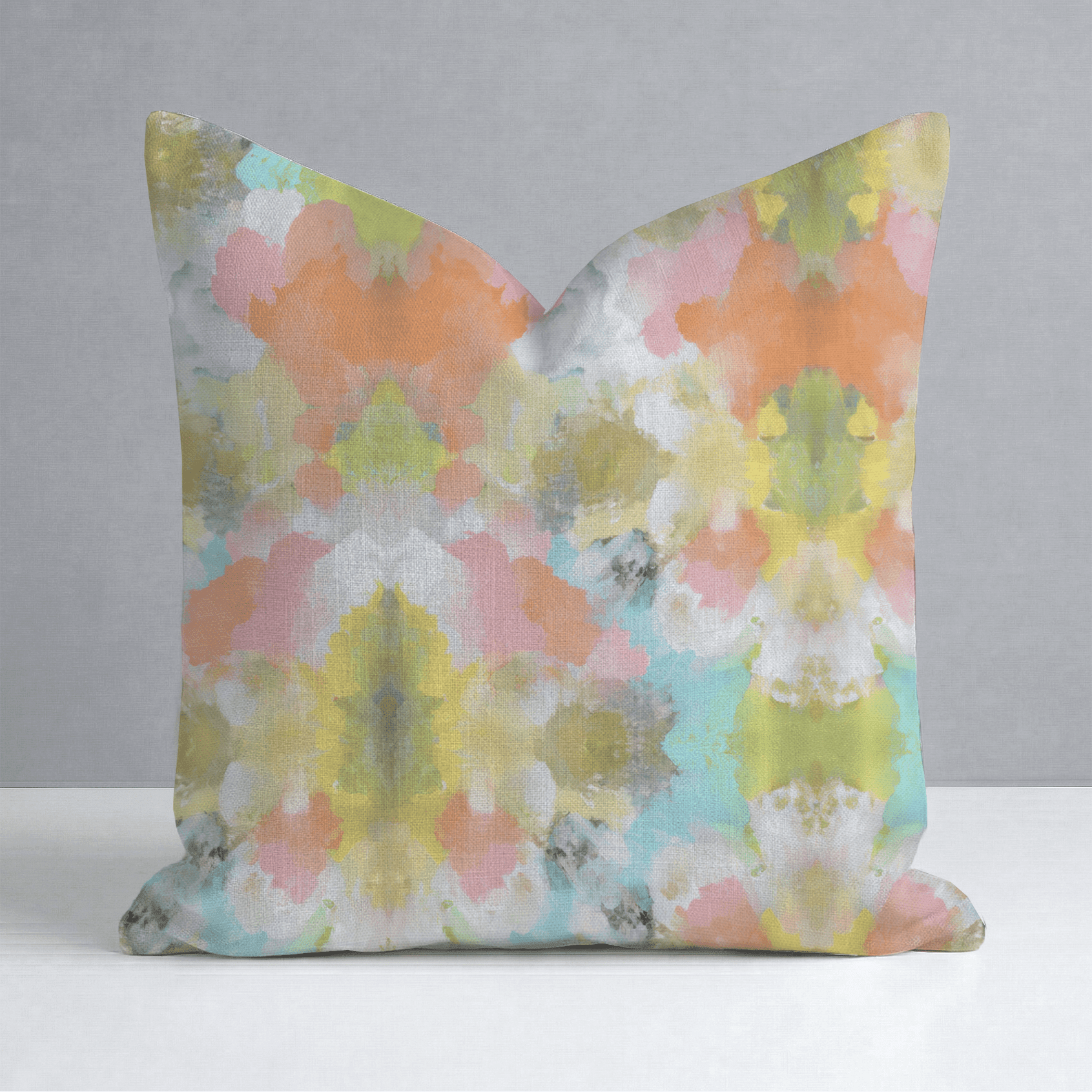 Solstice Bloom Throw Pillow - Benton Lane Home - Lemon Park