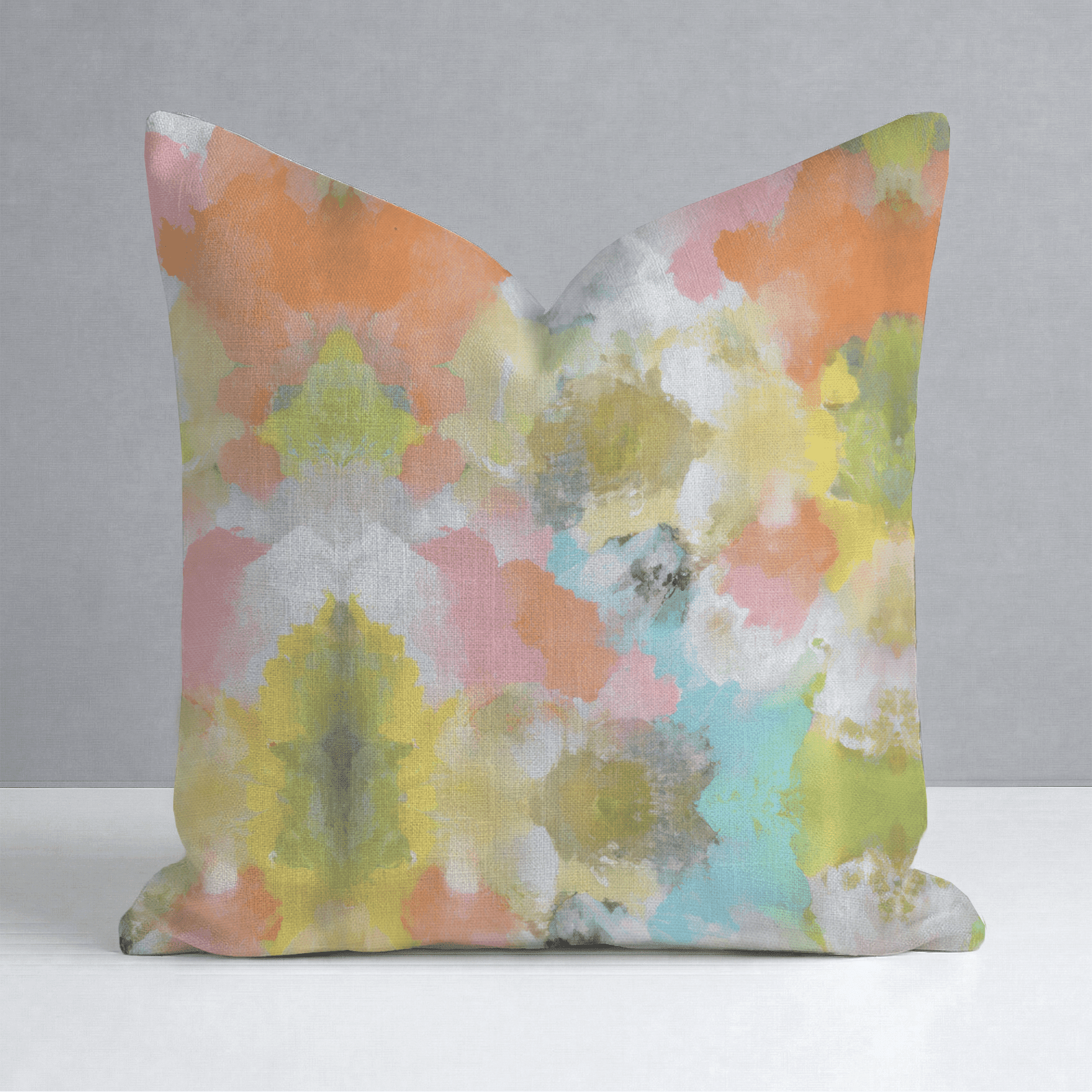 Solstice Bloom Throw Pillow - Benton Lane Home - Lemon Park