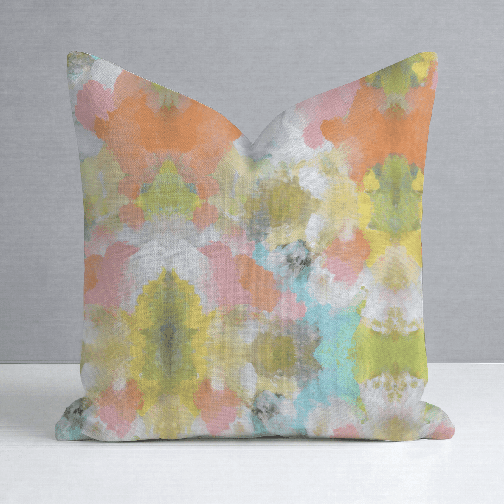 Solstice Bloom Throw Pillow - Benton Lane Home - Lemon Park