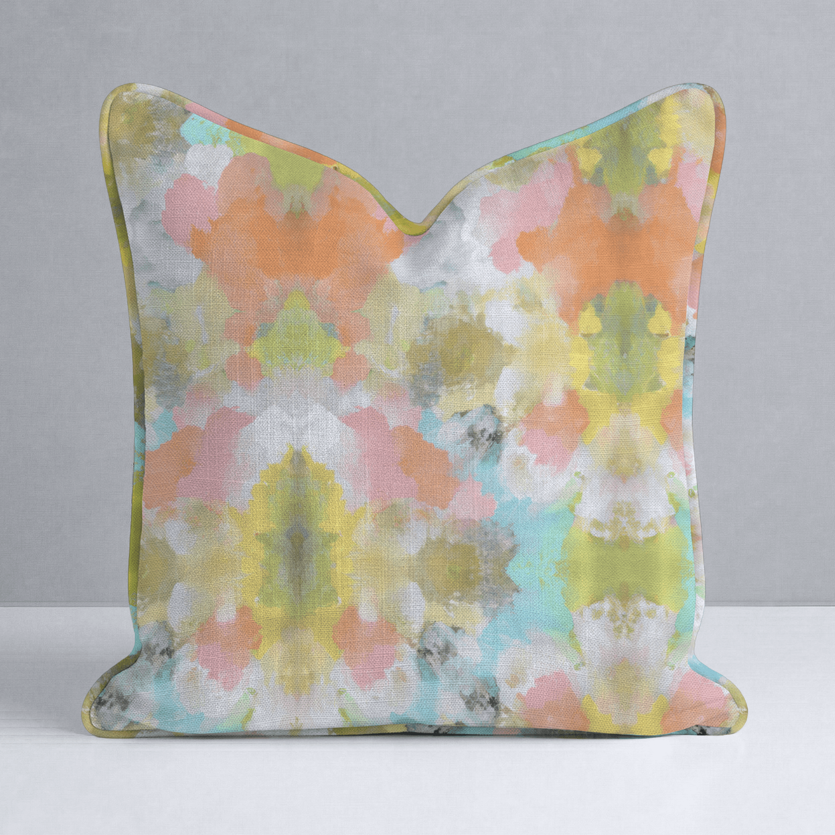 Solstice Bloom Throw Pillow - Benton Lane Home - Lemon Park