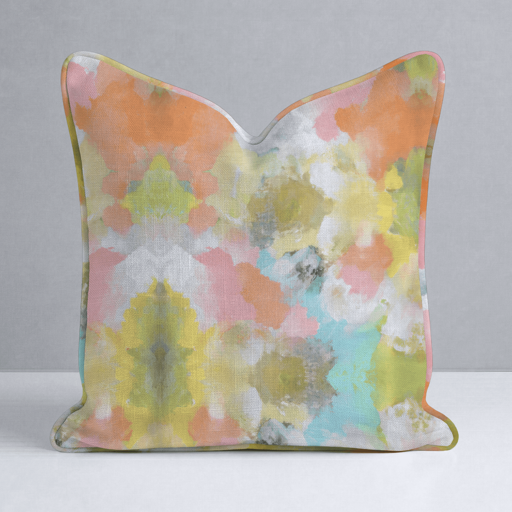 Solstice Bloom Throw Pillow - Benton Lane Home - Lemon Park