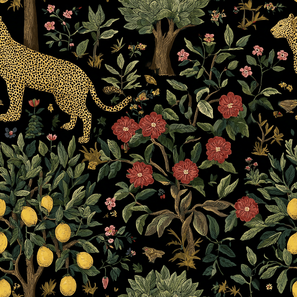 Solstice Safari Wallpaper - Benton Lane Home - Painted Paper