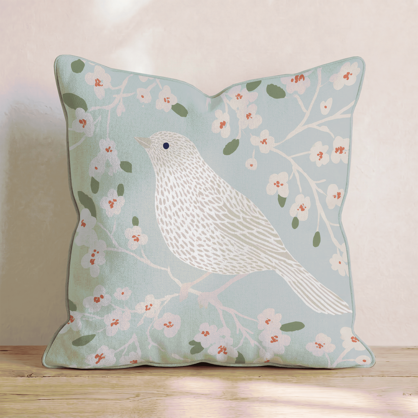 Songbird Throw Pillow - Benton Lane Home - Hillcroft Home