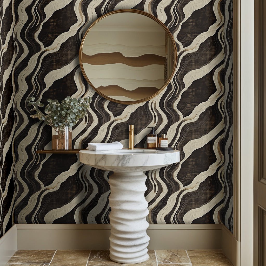 Soren Wallpaper - Benton Lane Home - Painted Paper