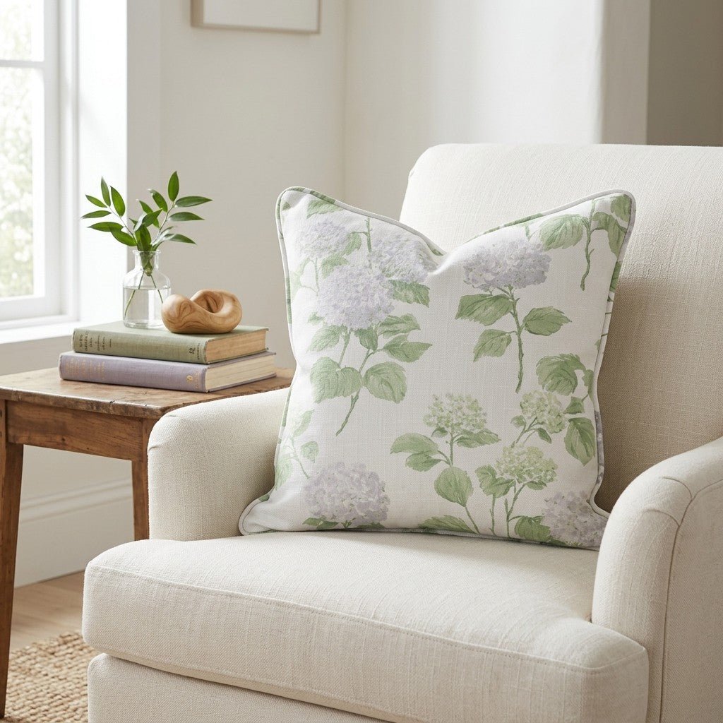 Southern Garden Throw Pillow - Lemon Park